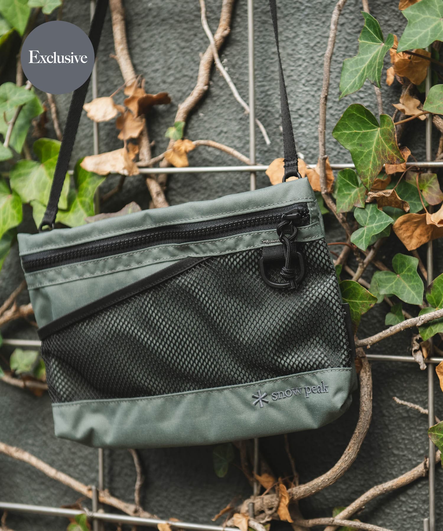 『別注』Snow Peak Apparel×DOORS　Everyday Use Sacoche