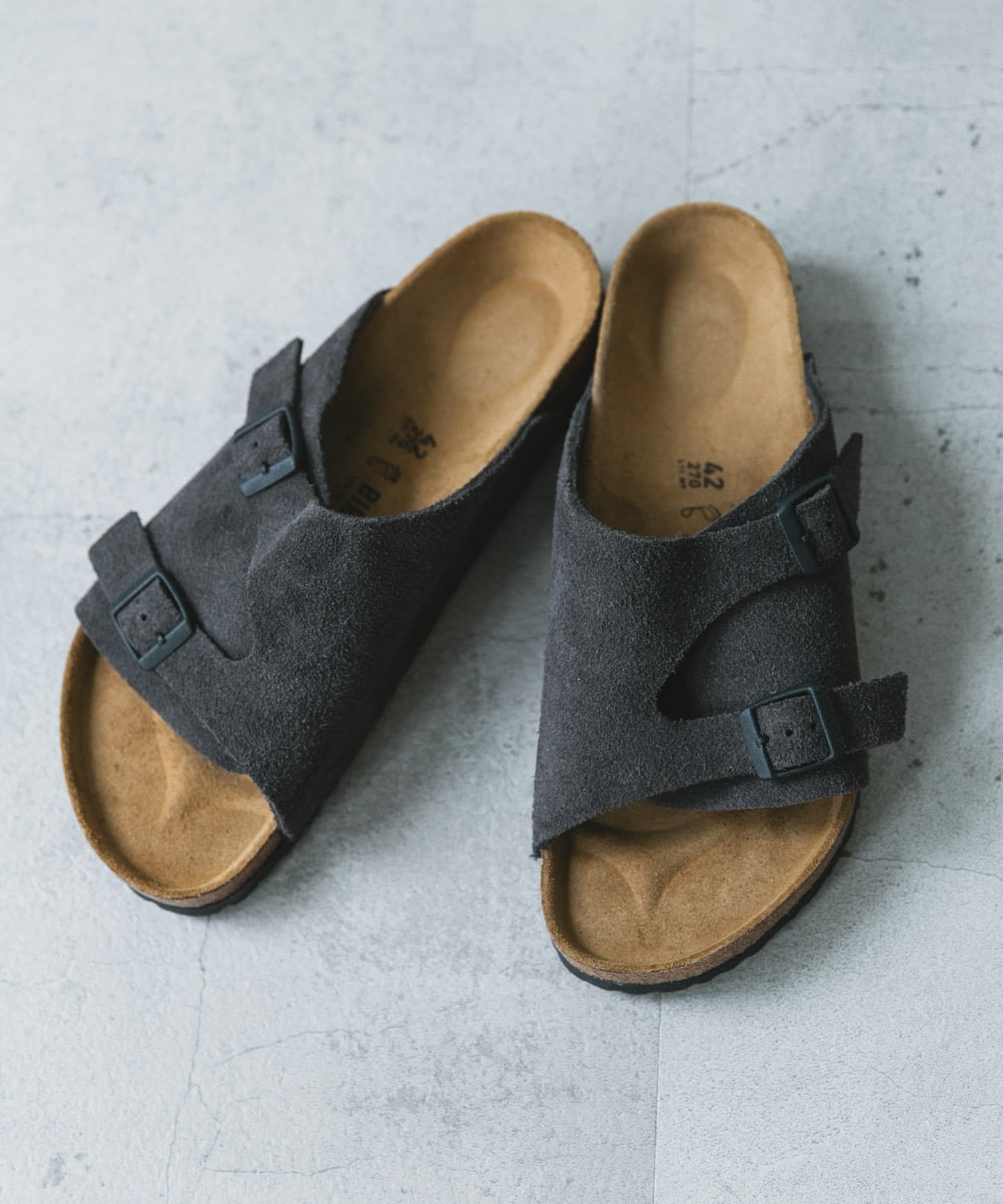 BIRKENSTOCK　Exclusive Zurich(Regular) VelvetGrey 39