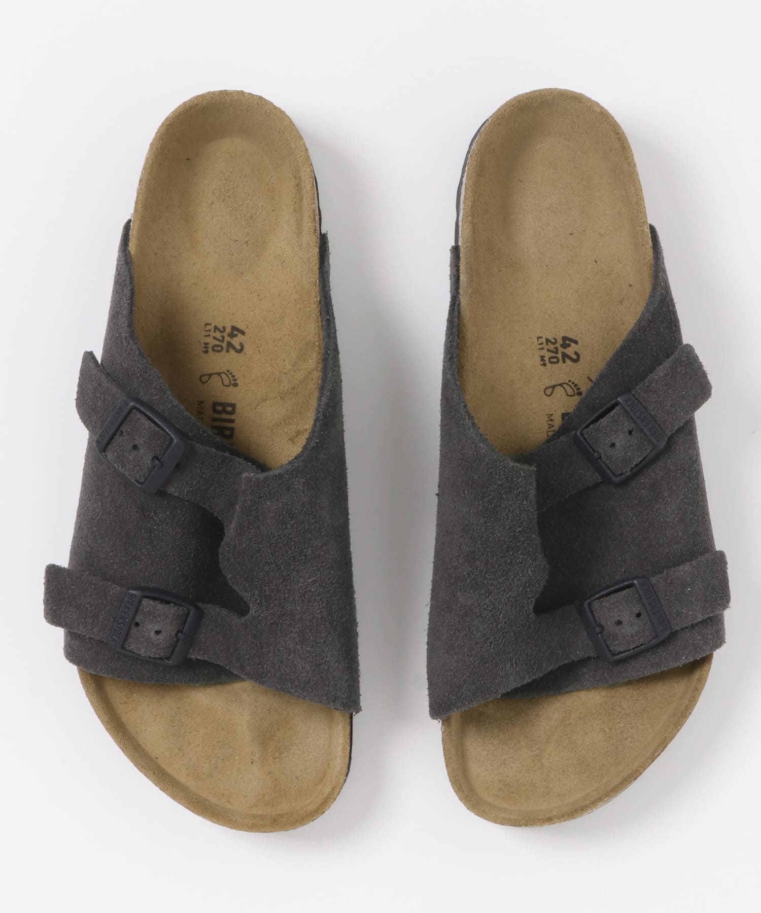 BIRKENSTOCK　Exclusive Zurich(Regular) VelvetGrey 39