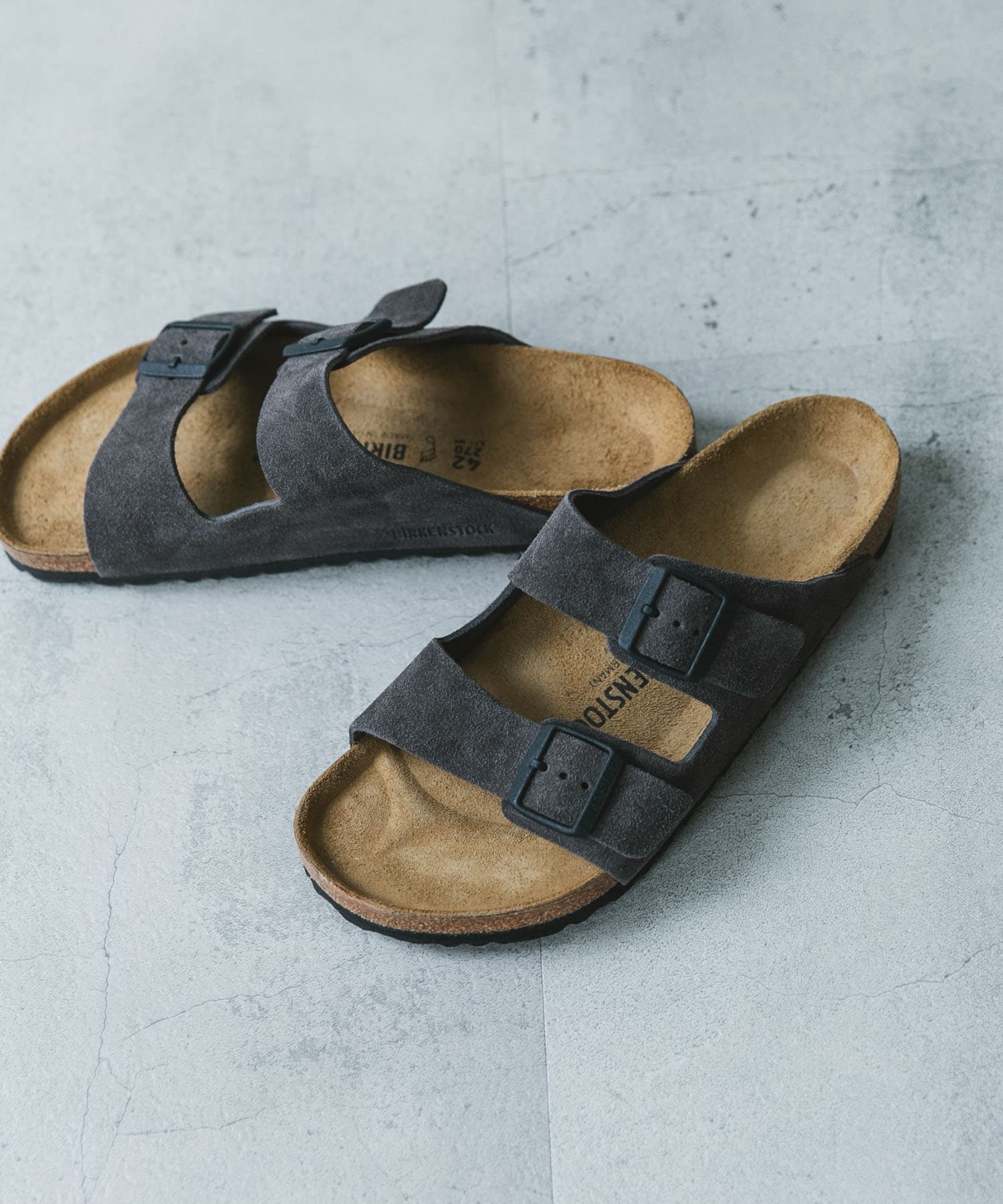 BIRKENSTOCK　ExclusiveArizona(Regular) VelvetGrey 39