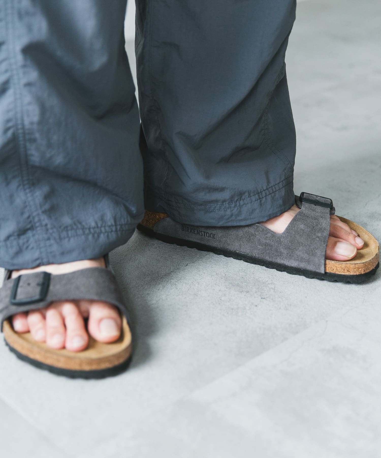 BIRKENSTOCK ExclusiveArizona(Regular)(39 VelvetGrey): シューズ