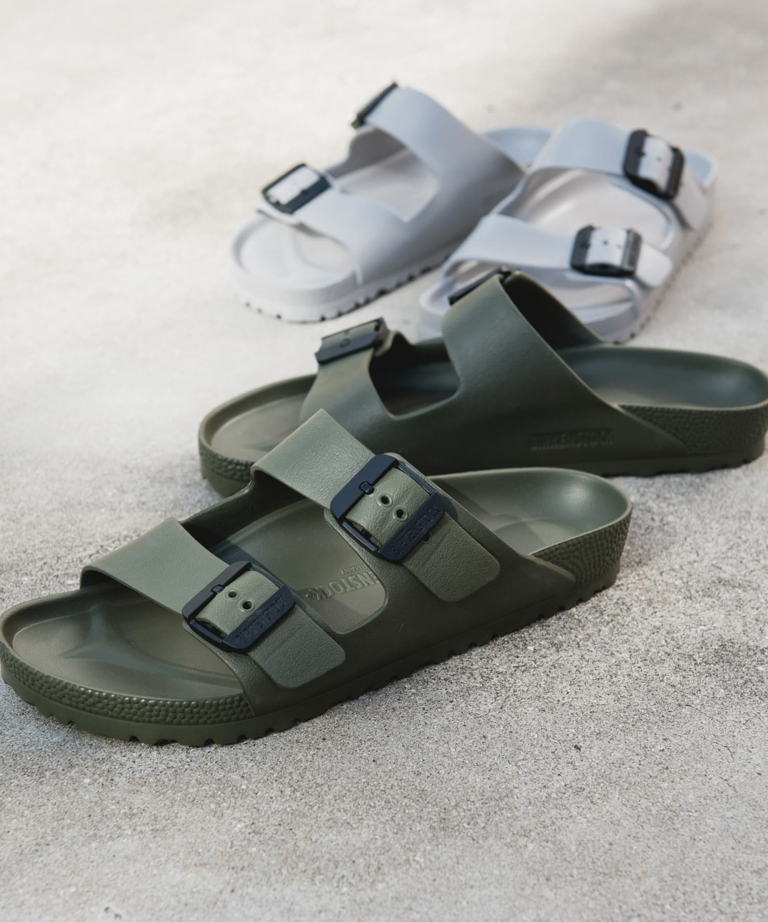BIRKENSTOCK Exclusive Arizona SB EVA(R)(41 KHAKI): シューズ｜URBAN