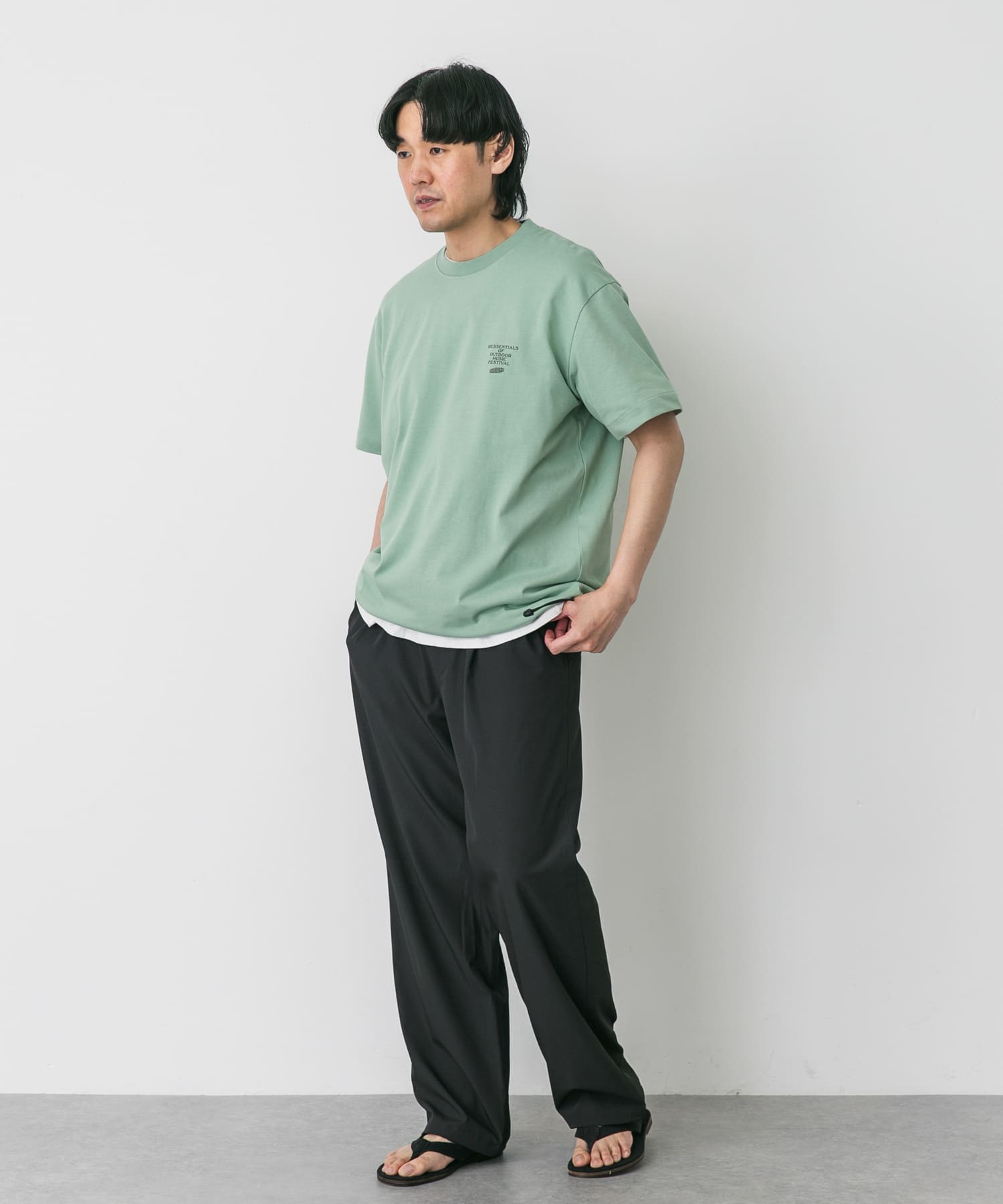 身長：172cm サイズ：L