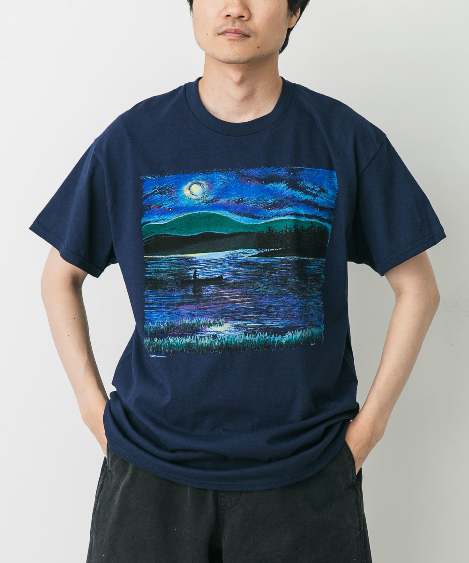 LIBERTY GRAPHICS　Night Canoe