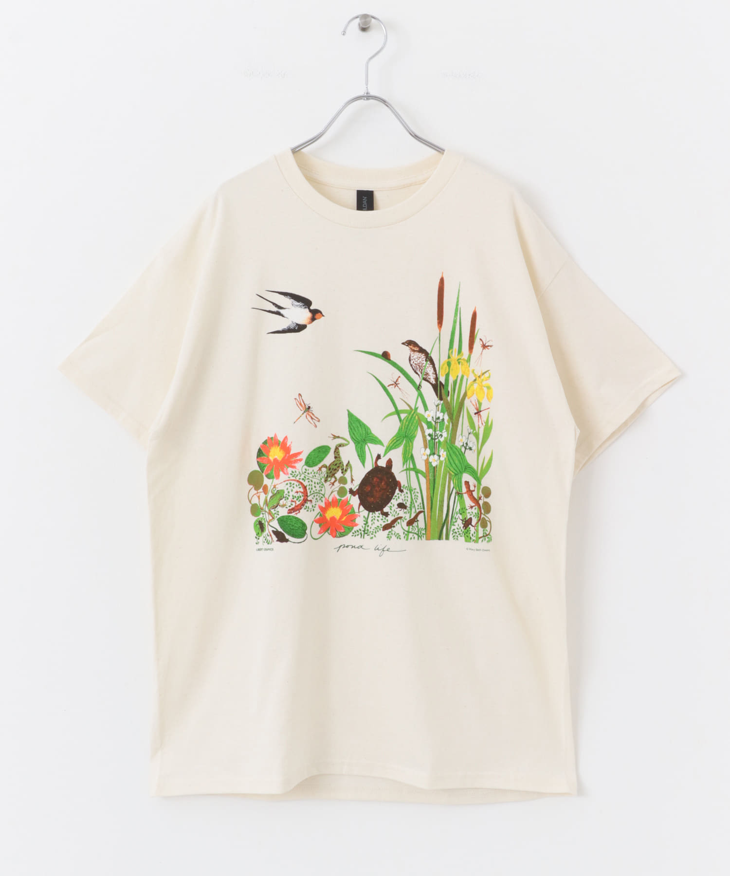 LIBERTY GRAPHICS　Pond Life NATURAL L