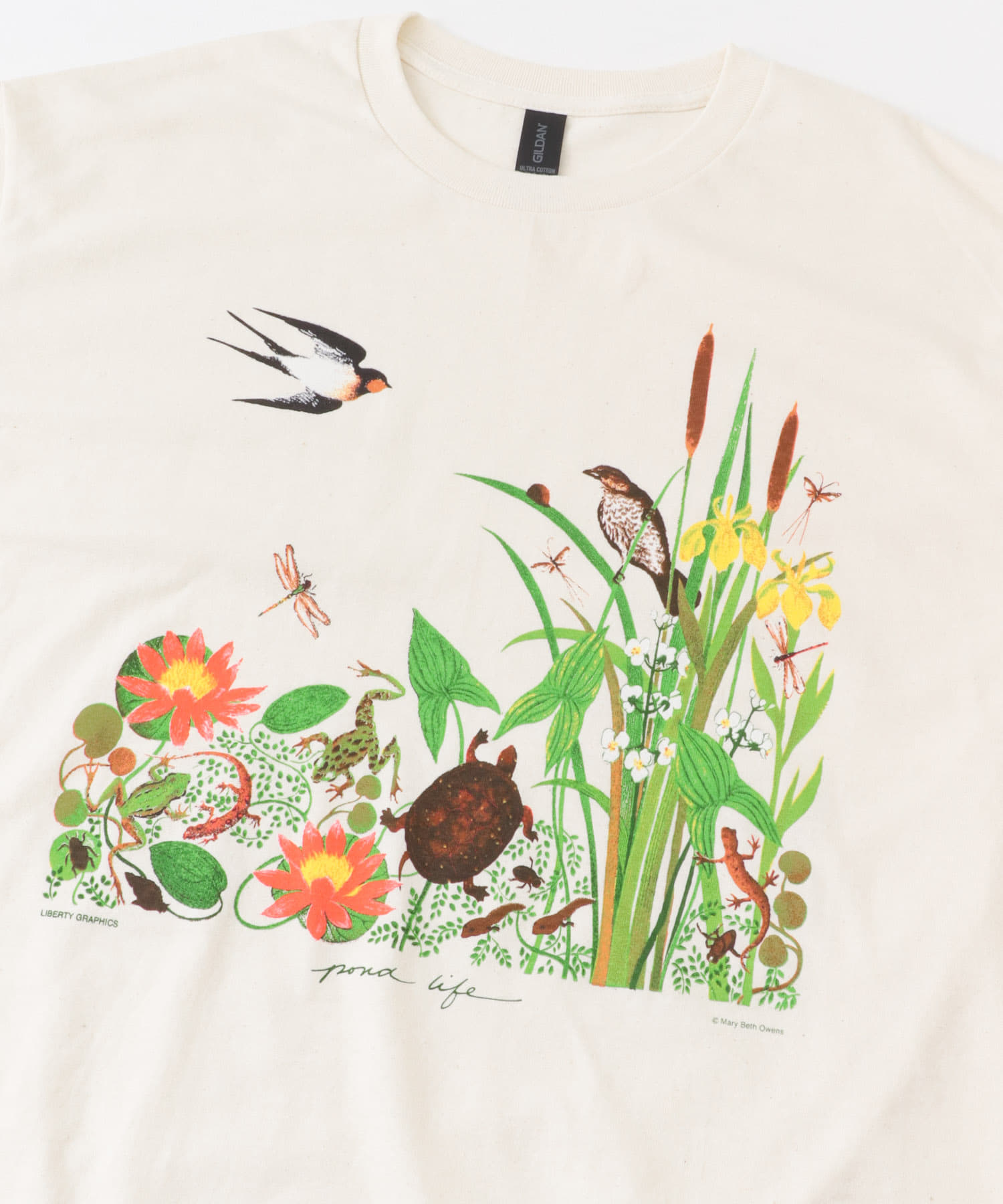 LIBERTY GRAPHICS　Pond Life NATURAL L