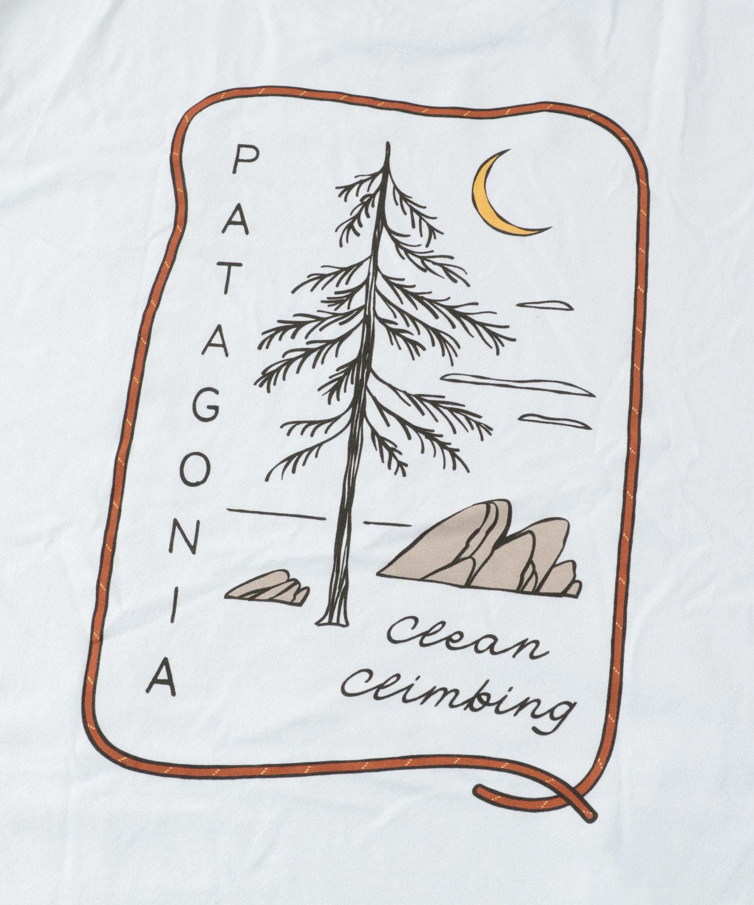 patagonia　Clean Climb Roots Re-T-shirts WHI M