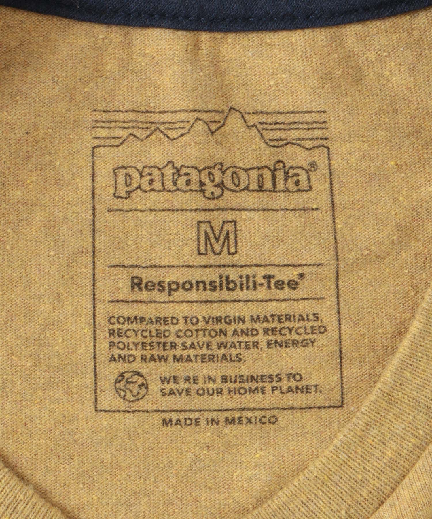patagonia　Casting Logo Re-T-shirts PFGD S