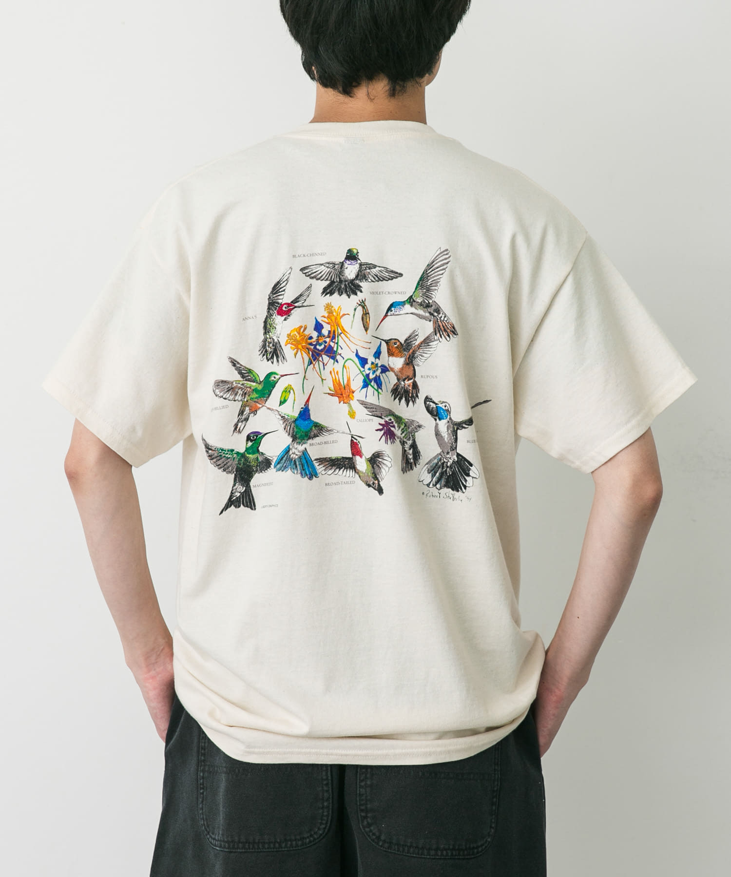 LIBERTY GRAPHICS Hummingbirds(L NATURAL): トップス｜URBAN