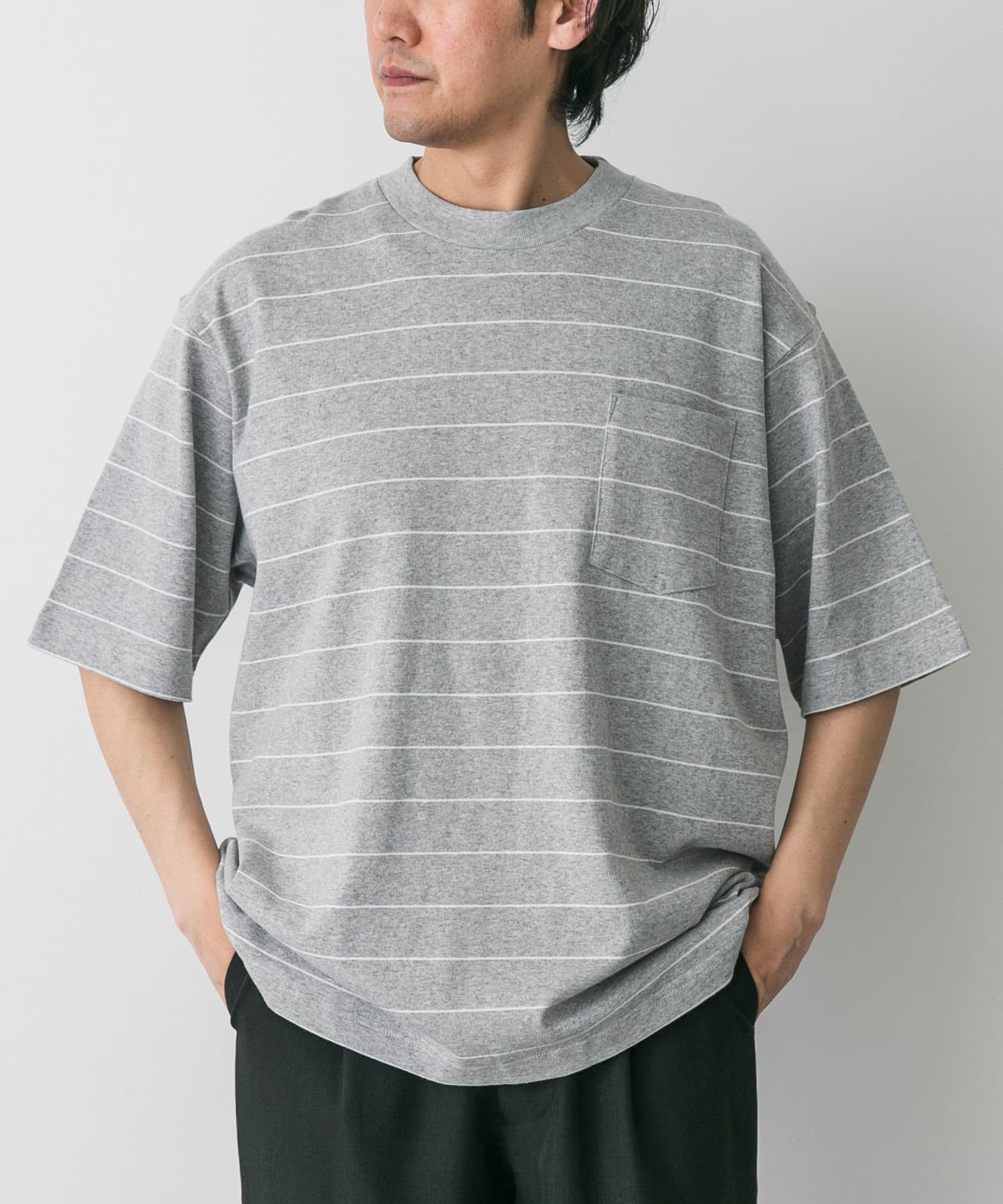 L.L.Bean　Union Short-Sleeve StripedT-shirts