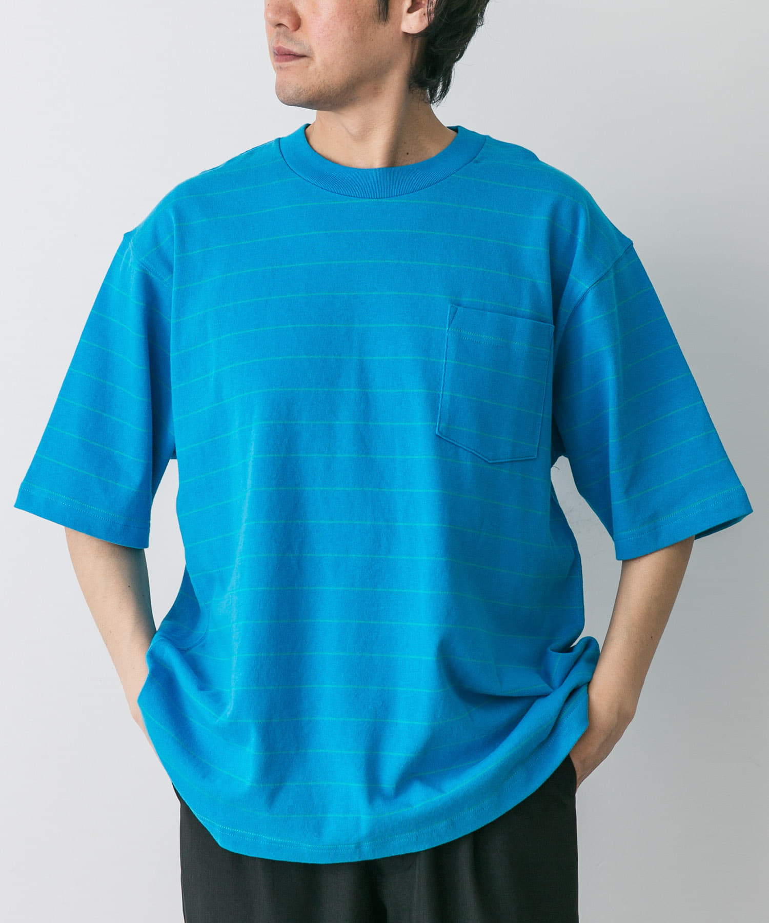 L.L.Bean　Union Short-Sleeve StripedT-shirts