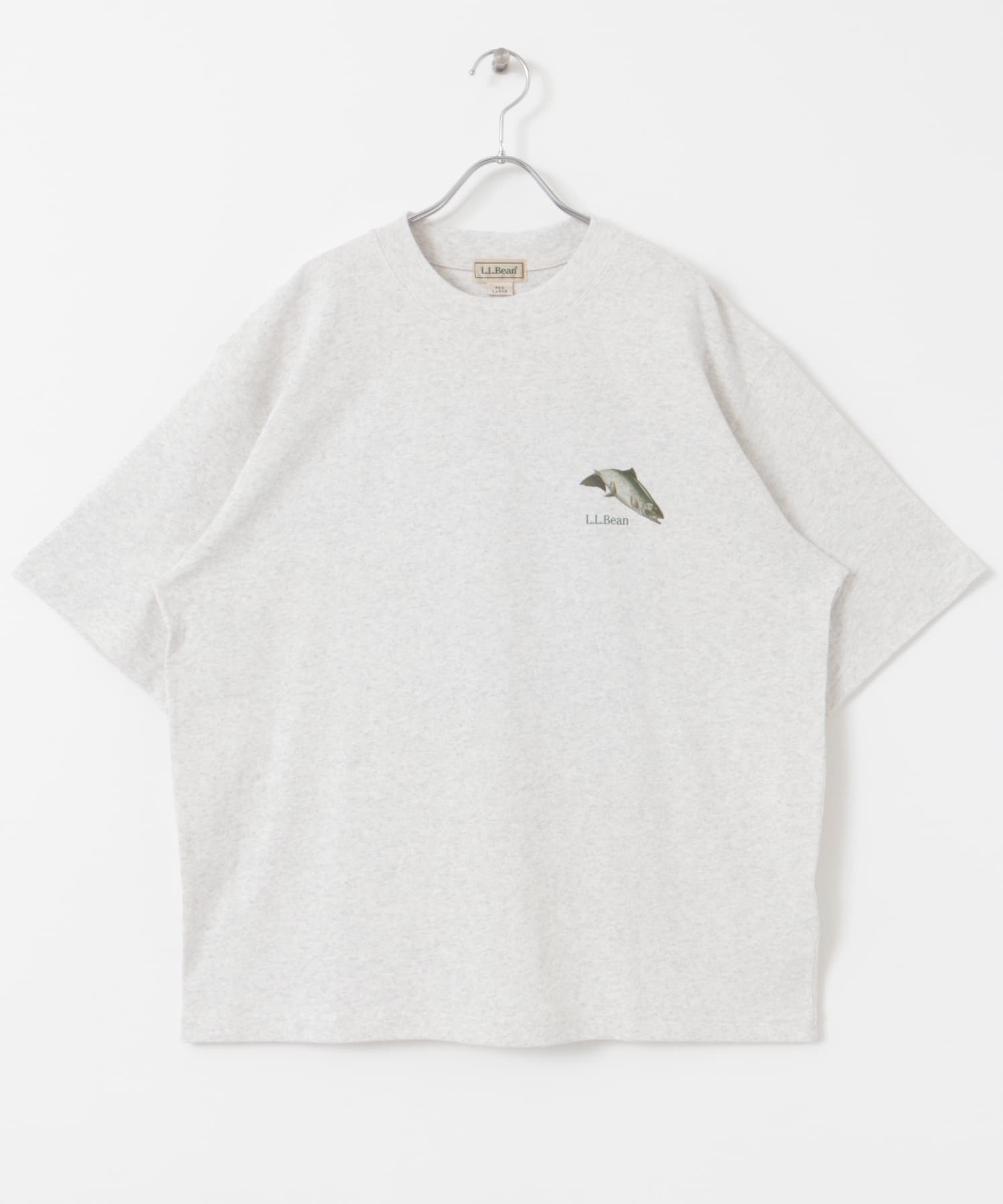 エルエルビーン　L　Beans 1980SS Catalog Trout-Tee L.L.Bean 1980 SS Catalog Trout-T-shirts(M Ecru): トップス