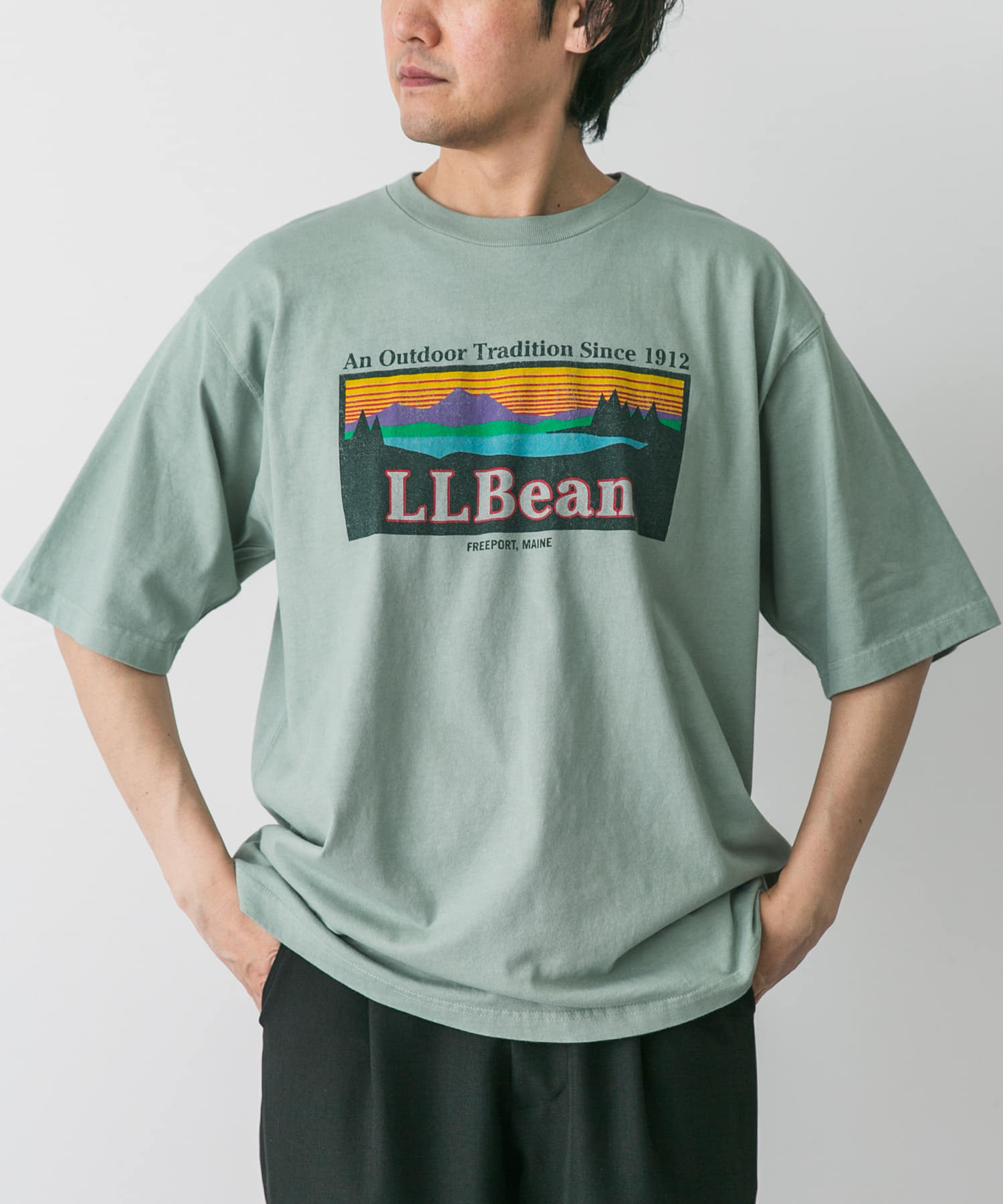 L.L.Bean　ShortSleeveKatahdinLogoT-shirts