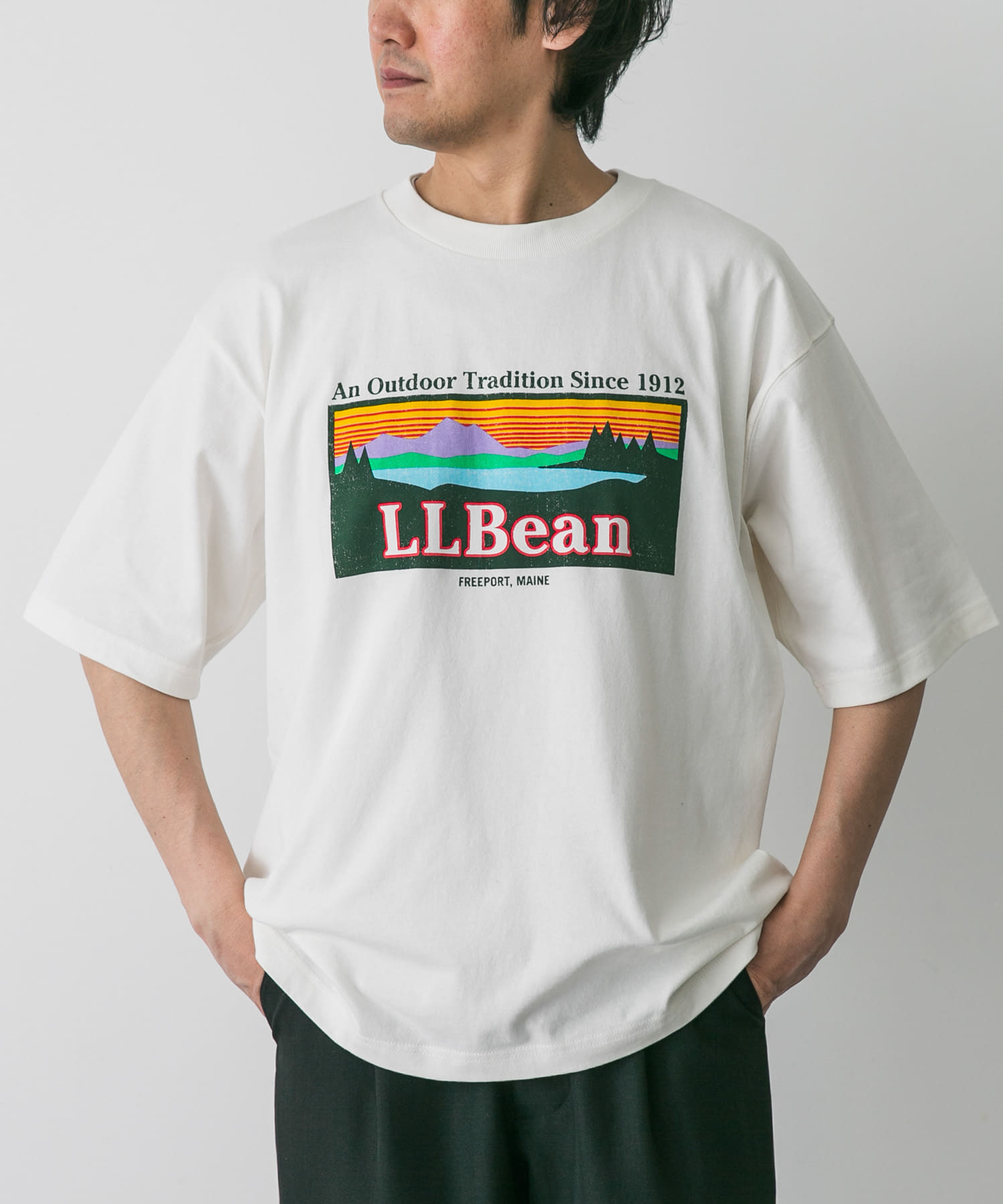 L.L.Bean　ShortSleeveKatahdinLogoT-shirts