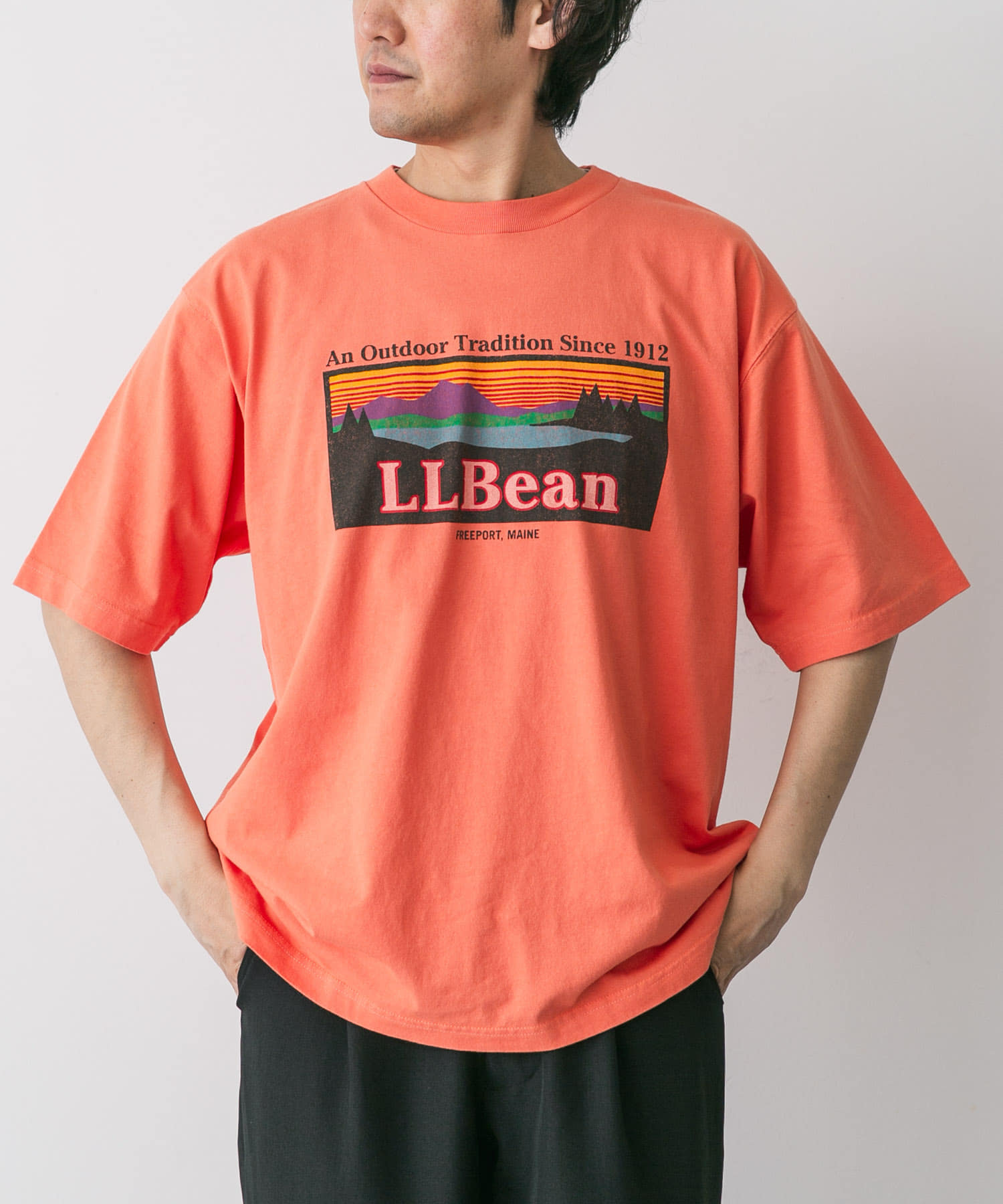 L.L.Bean　ShortSleeveKatahdinLogoT-shirts