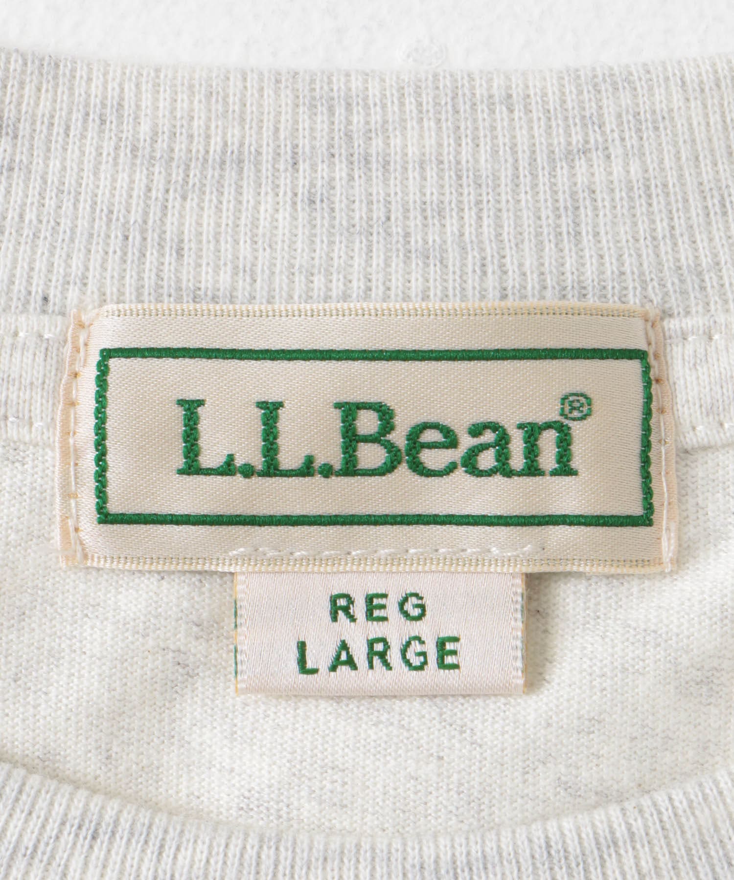 L.L.Bean　ShortSleeveKatahdinLogoT-shirts Birch M