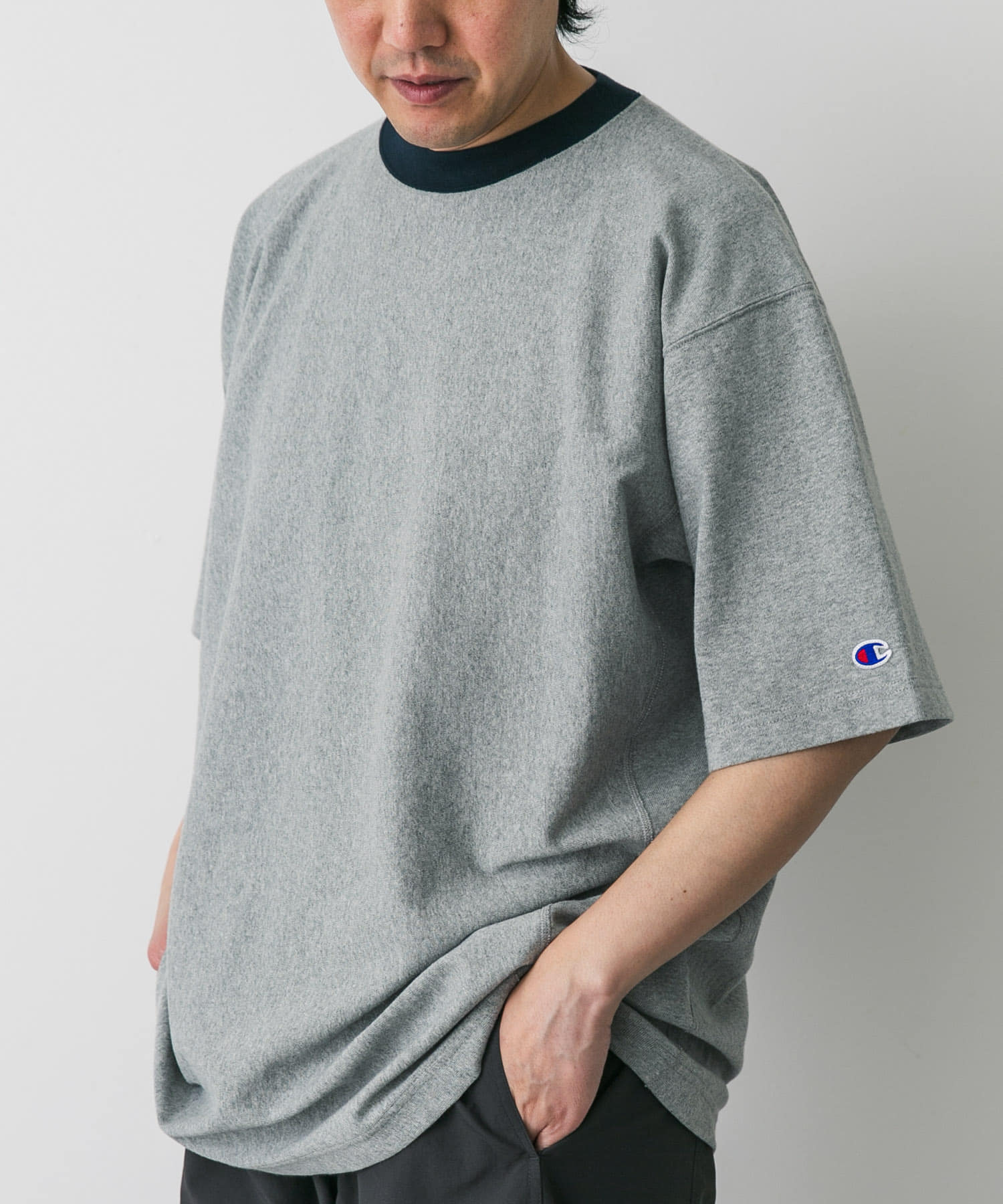 『別注』CHAMPION×DOORS RW RINGER SHORT-SLEEVE T-SHIRTS
