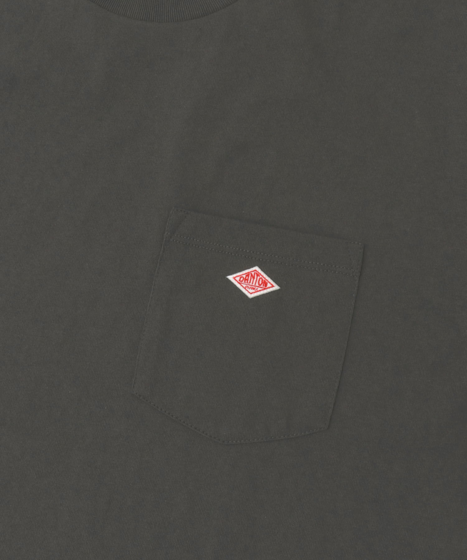 DANTON　POCKET T-SHIRTS COAL GREY M