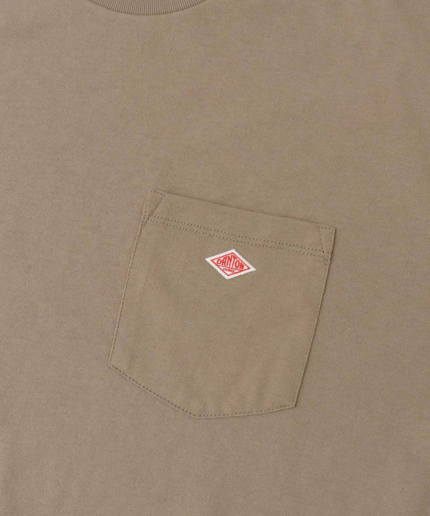 DANTON　POCKET T-SHIRTS TAUPE M