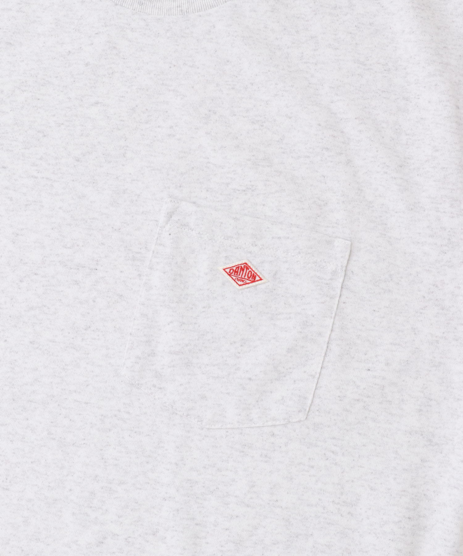 DANTON　POCKET T-SHIRTS H.WHITE M