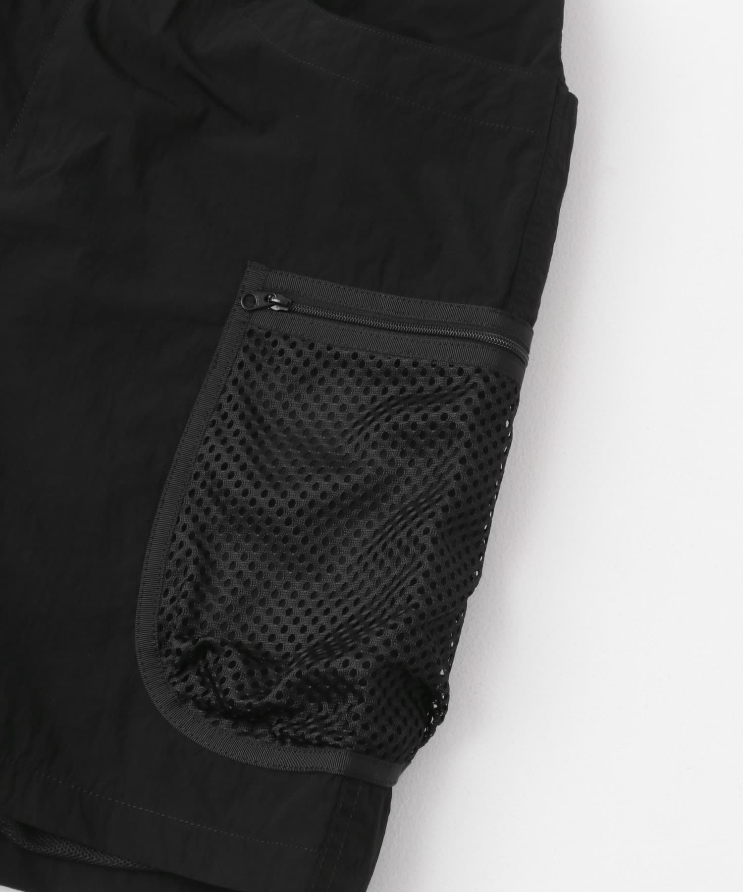 ENDS and MEANS　Utility Shorts True Black M