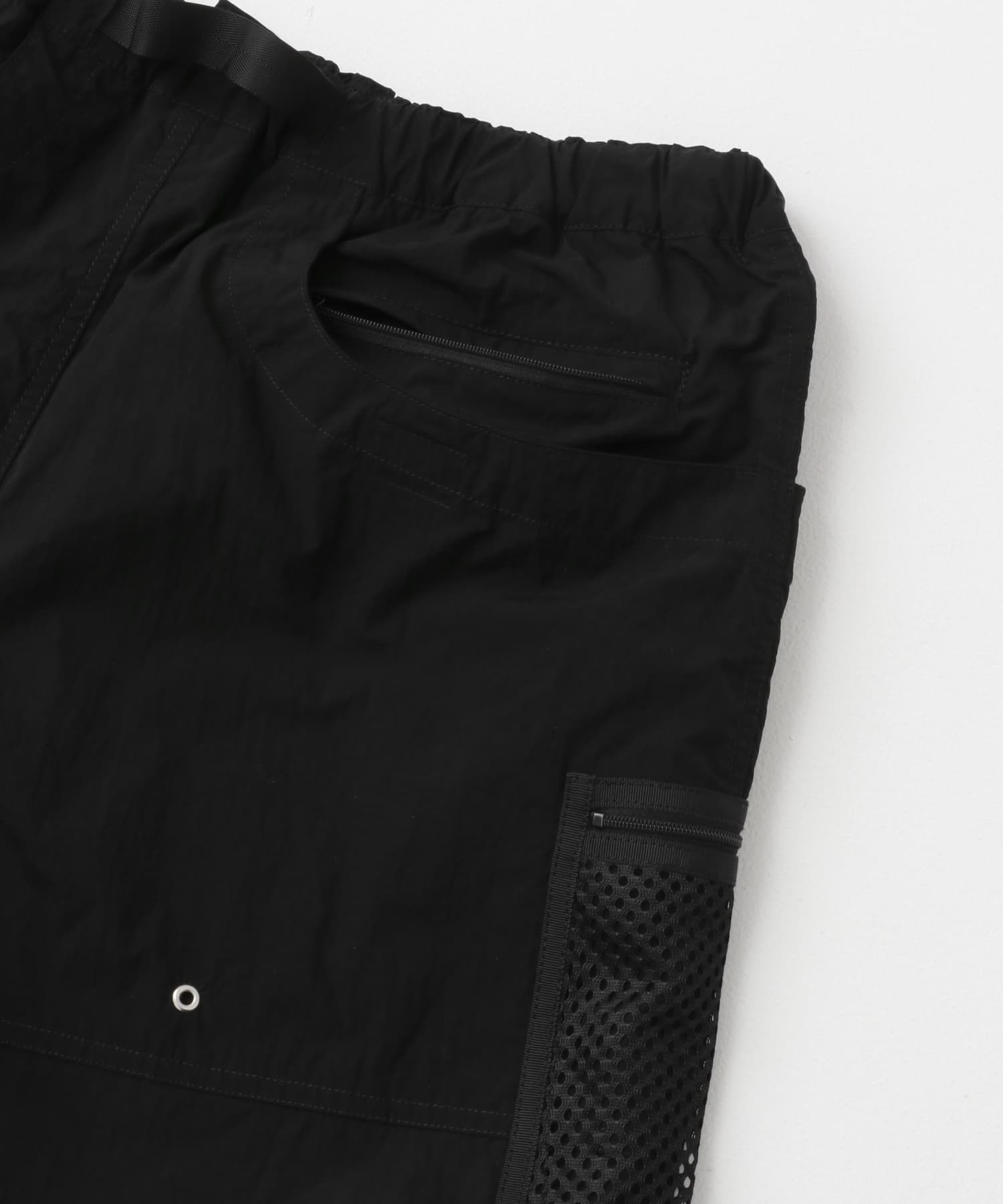 ENDS and MEANS　Utility Shorts True Black M