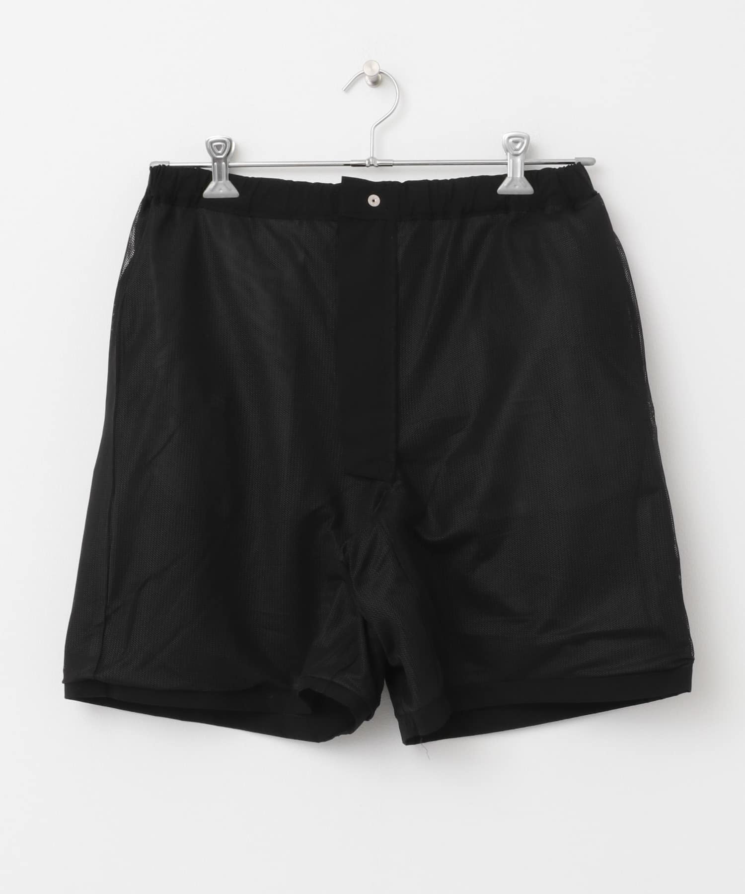 ENDS and MEANS　Utility Shorts True Black M