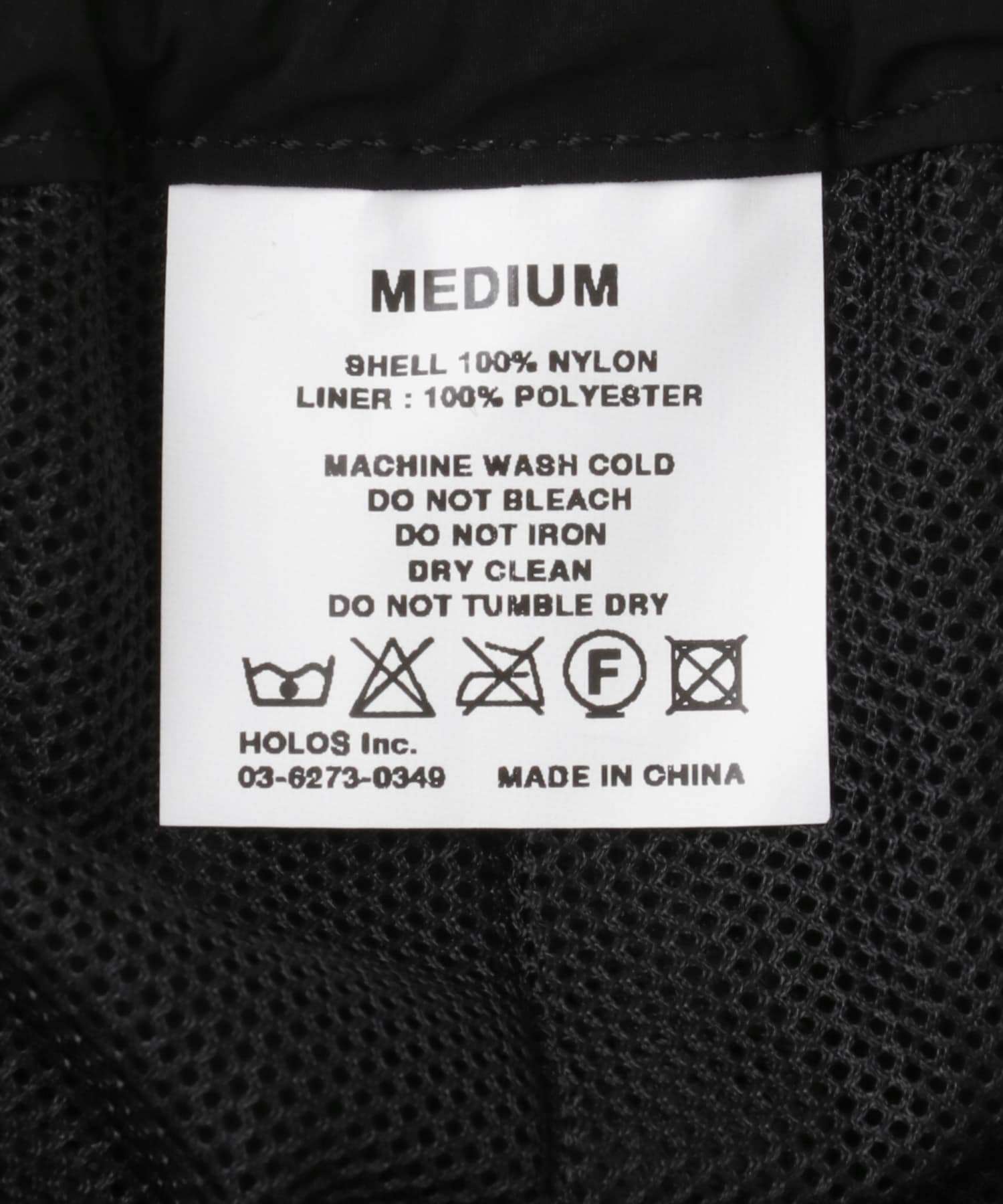 ENDS and MEANS　Utility Shorts True Black L