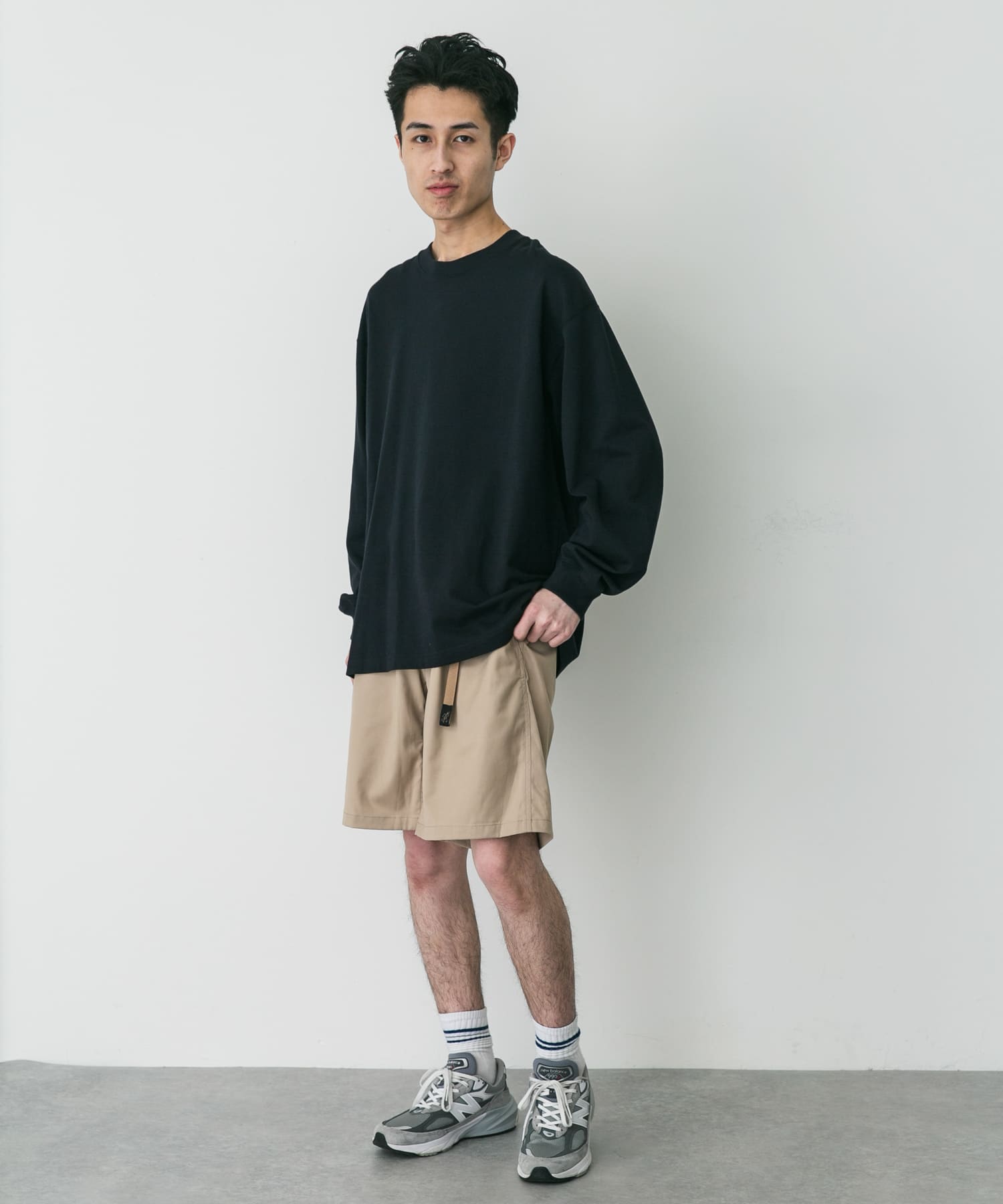 別注』Gramicci for DOORS Stretch Gabardine Short(S CHARCOAL