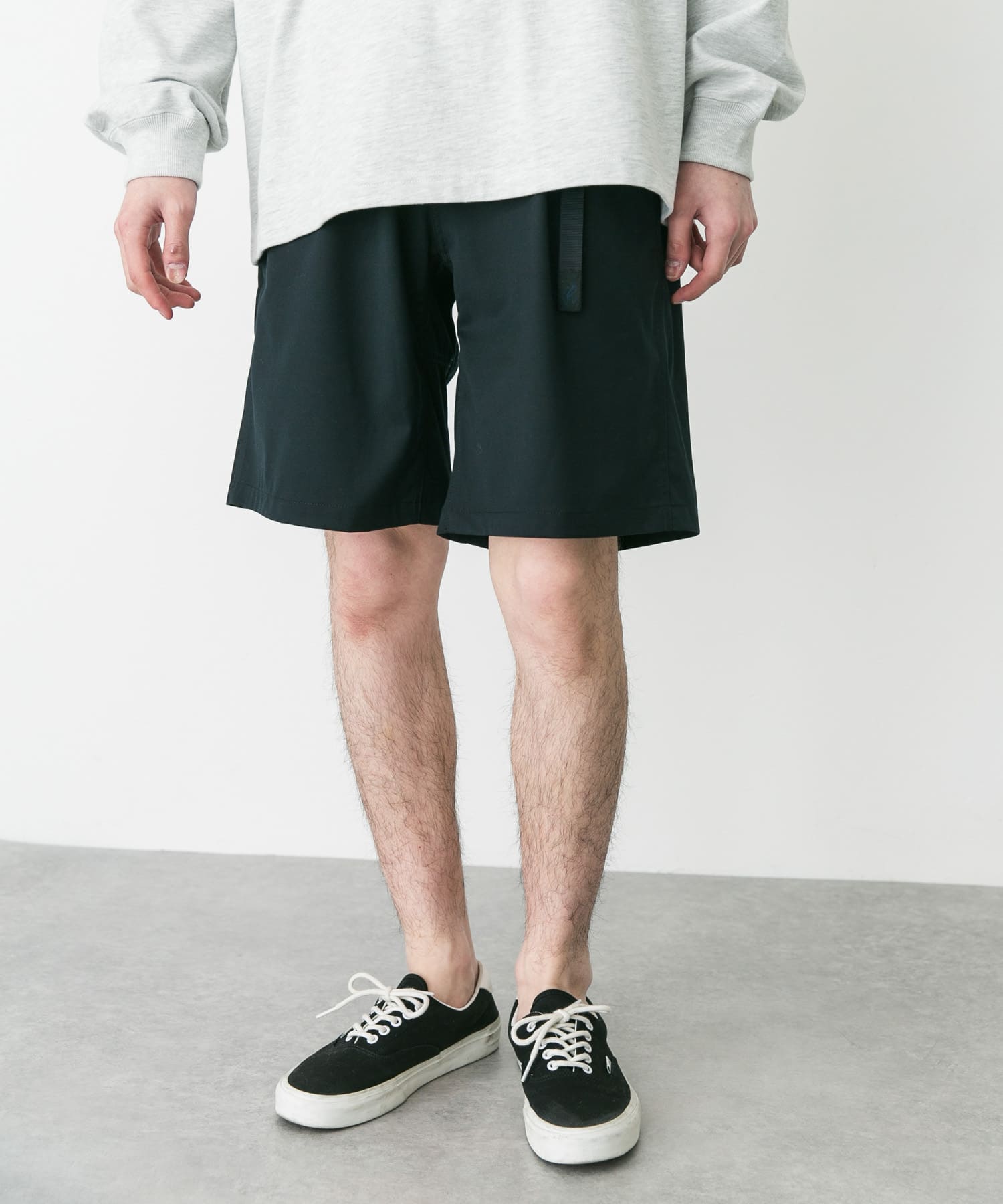 別注』Gramicci for DOORS Stretch Gabardine Short(S CHARCOAL