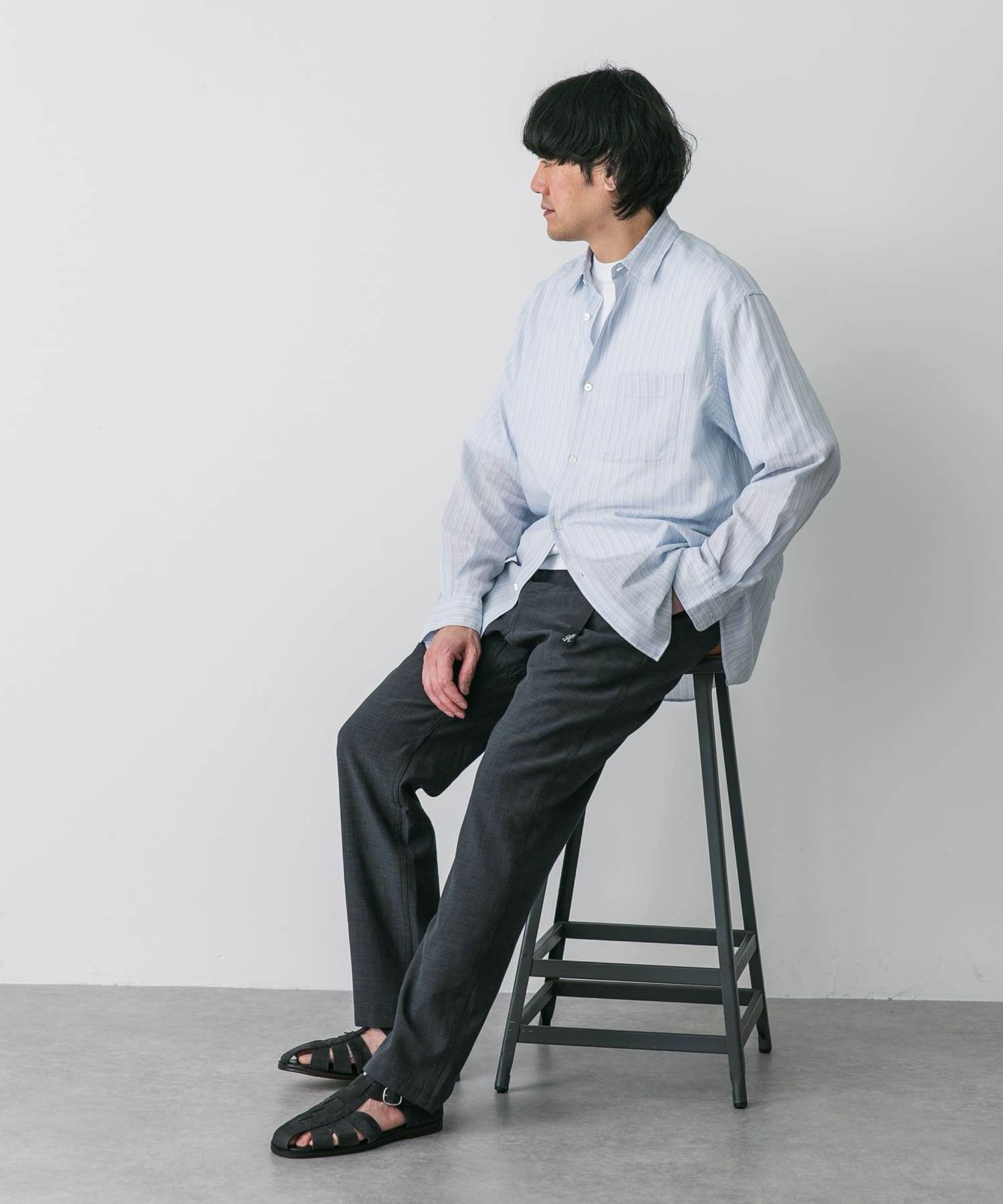 身長：172cm サイズ：L