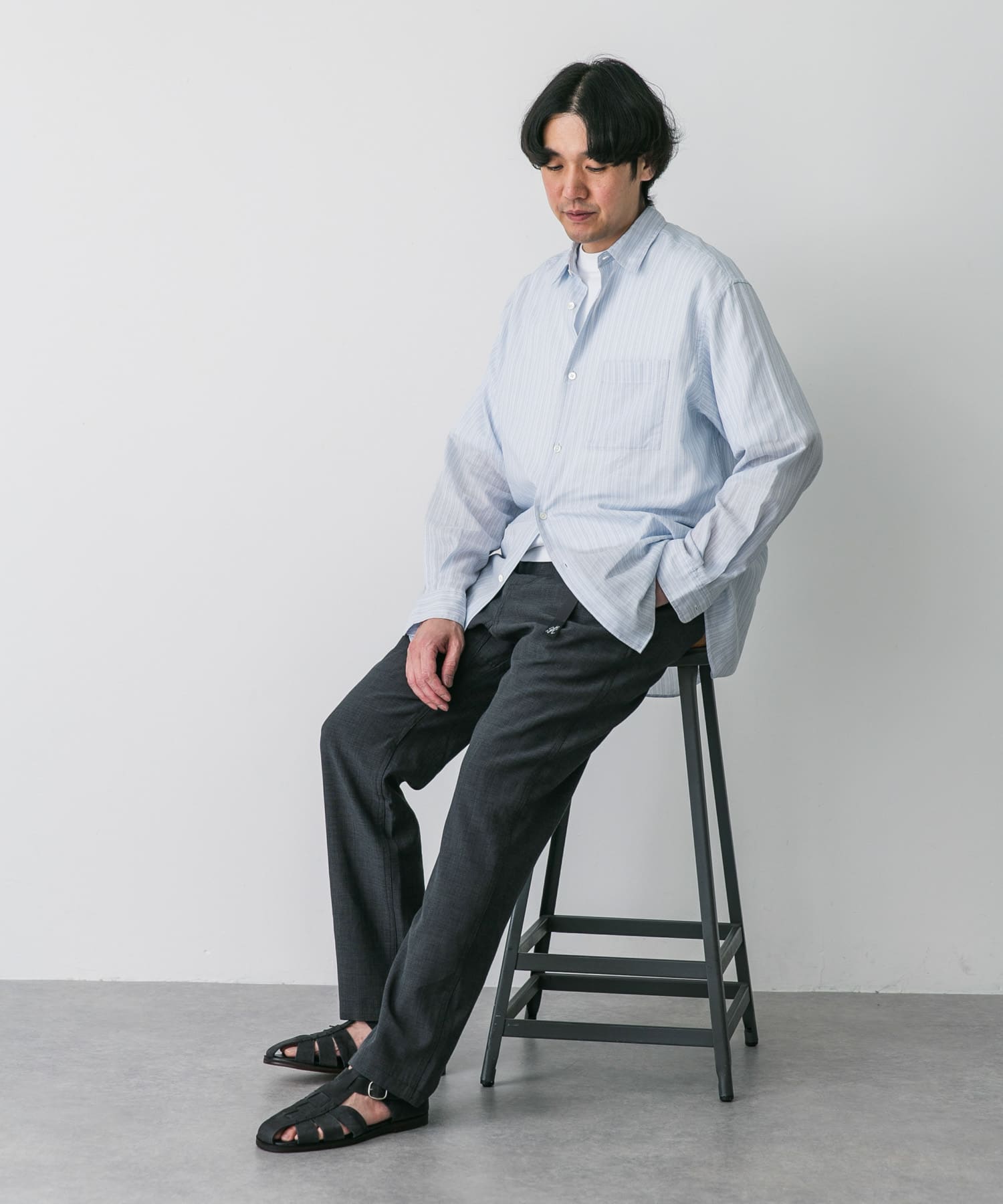 身長：172cm サイズ：L