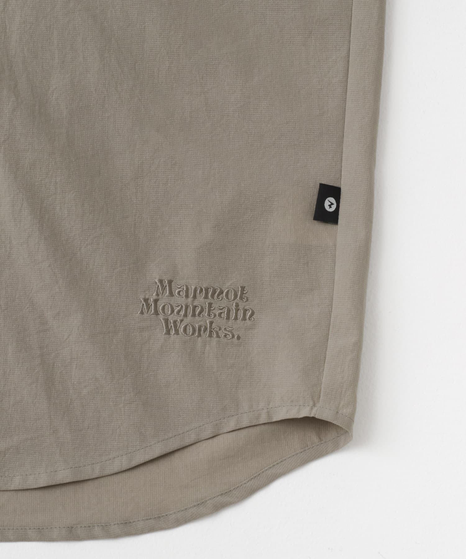 『別注』Marmot×DOORS　DOTAIR SHORT-SLEEVE SHIRTS BEIGE M