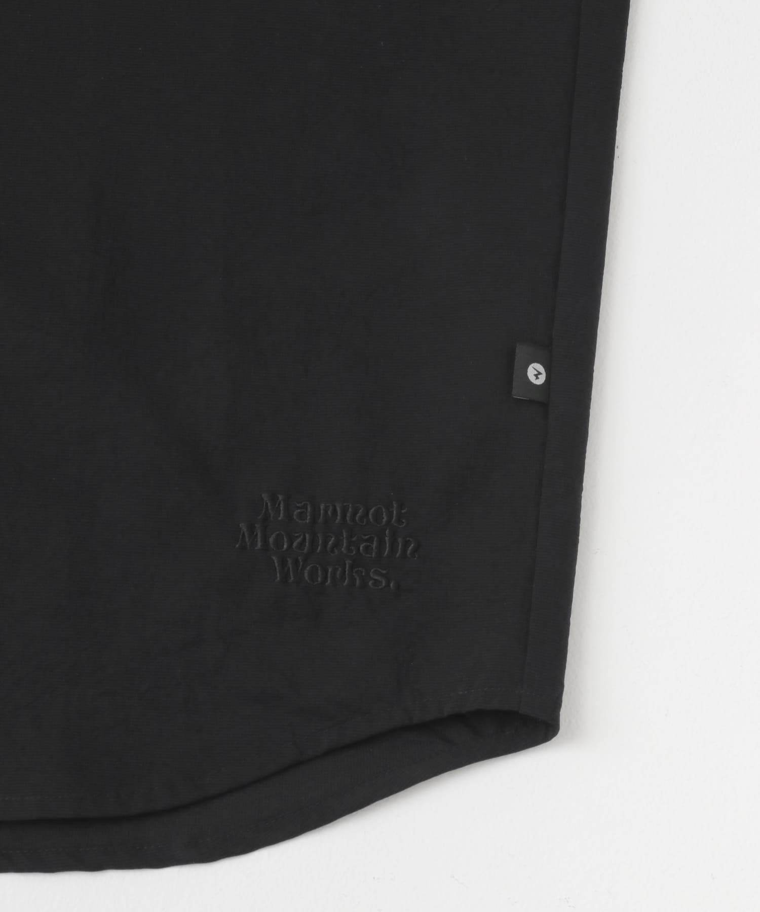 『別注』Marmot×DOORS　DOTAIR SHORT-SLEEVE SHIRTS BLACK M