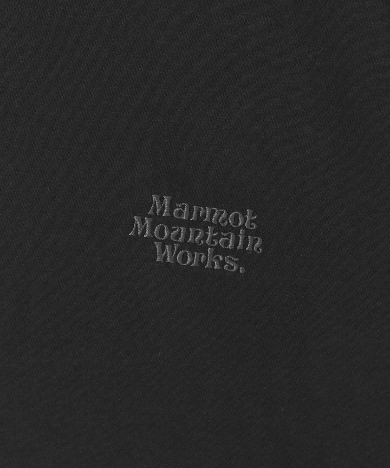 『別注』Marmot×DOORS　MMW Short-Sleeve T-shirts BLACK M