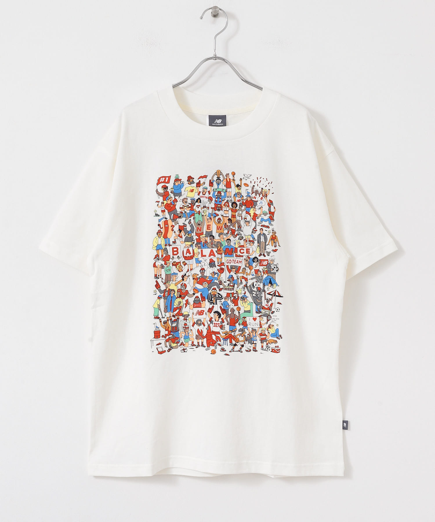 NEW BALANCE　AthleticsPrepRallyShort-SleeveT-shirts SST M
