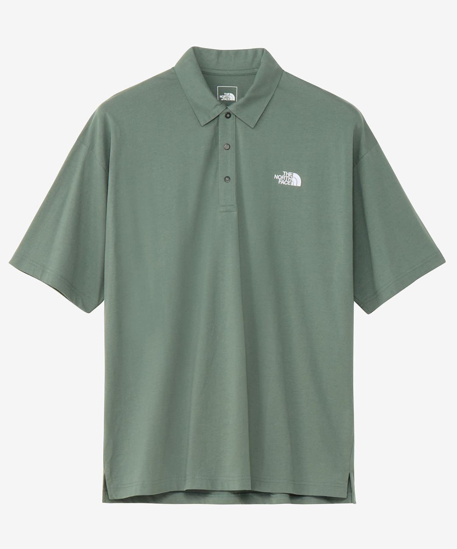 THE NORTH FACE　SHORT-SLEEVE FD COTTON POLO DG M