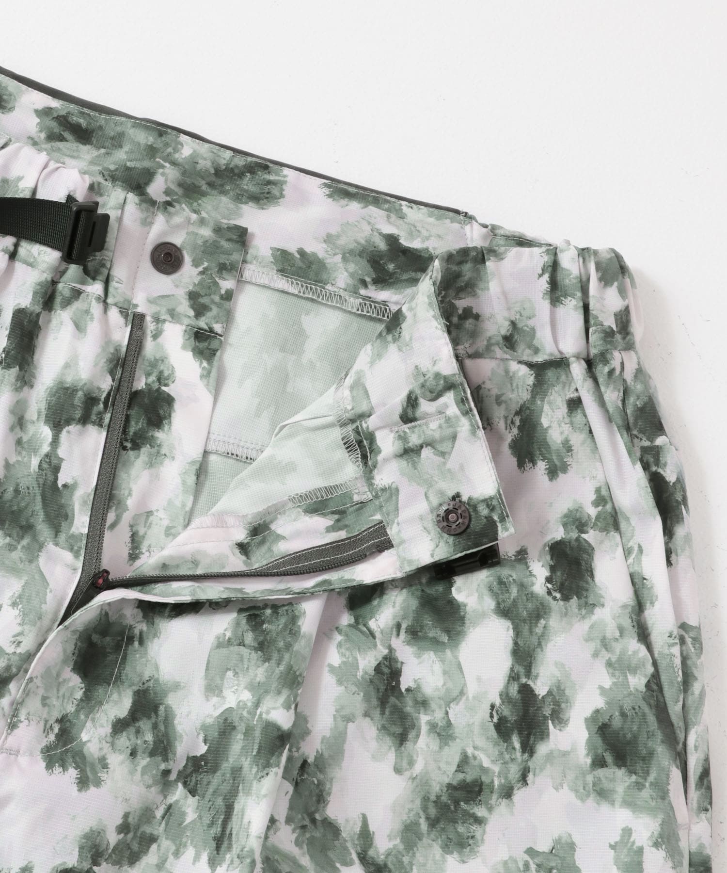 Snow Peak Apparel　Printed Quick Dry Shorts GREY PT M