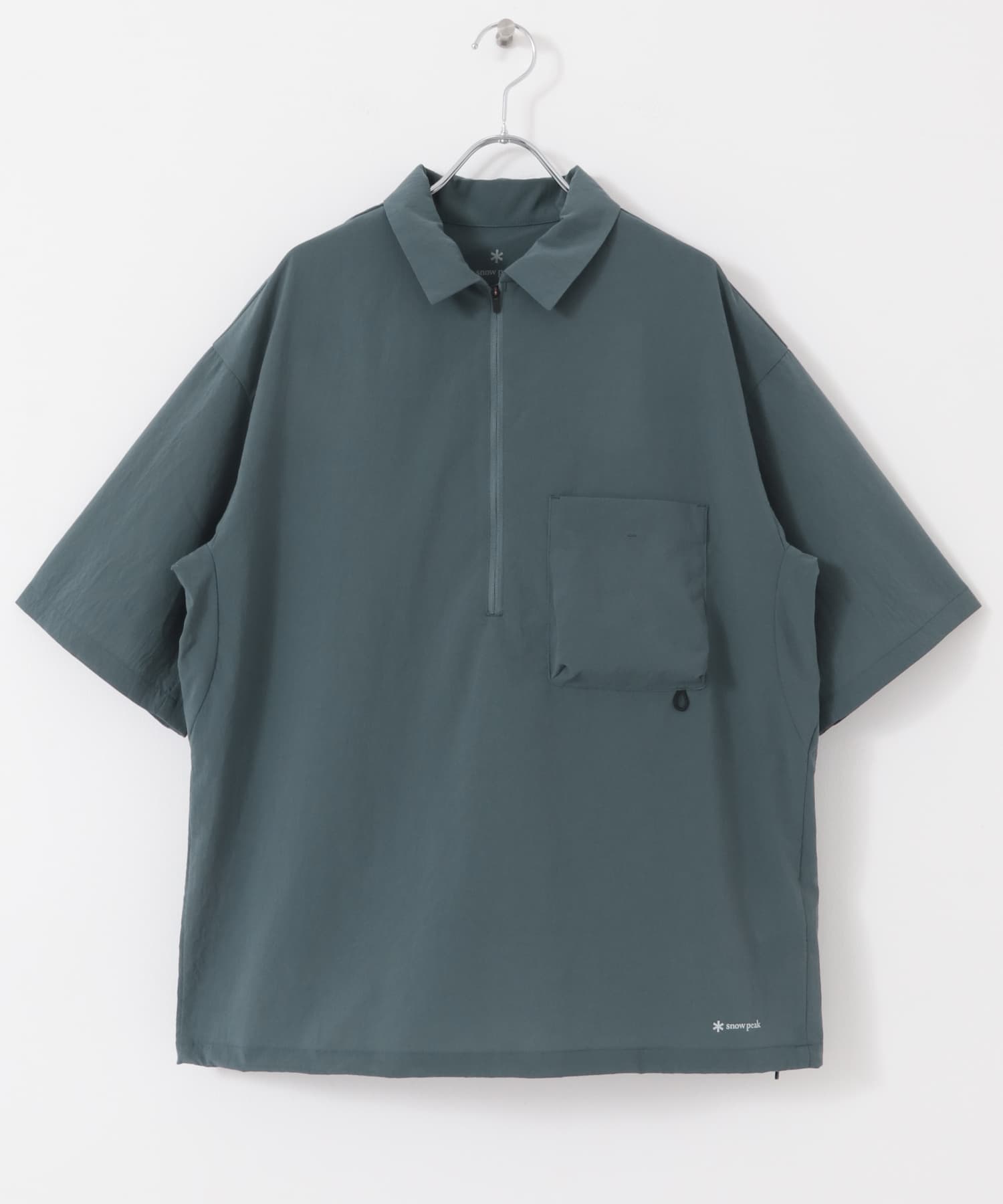Snow Peak Apparel　Quick Dry Polo Shirts BLUE M
