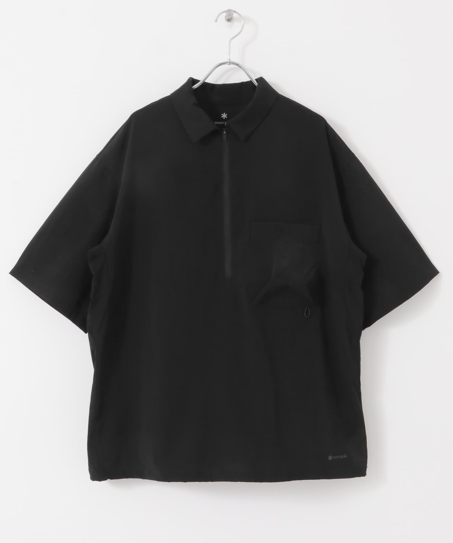 Snow Peak Apparel　Quick Dry Polo Shirts BLACK M
