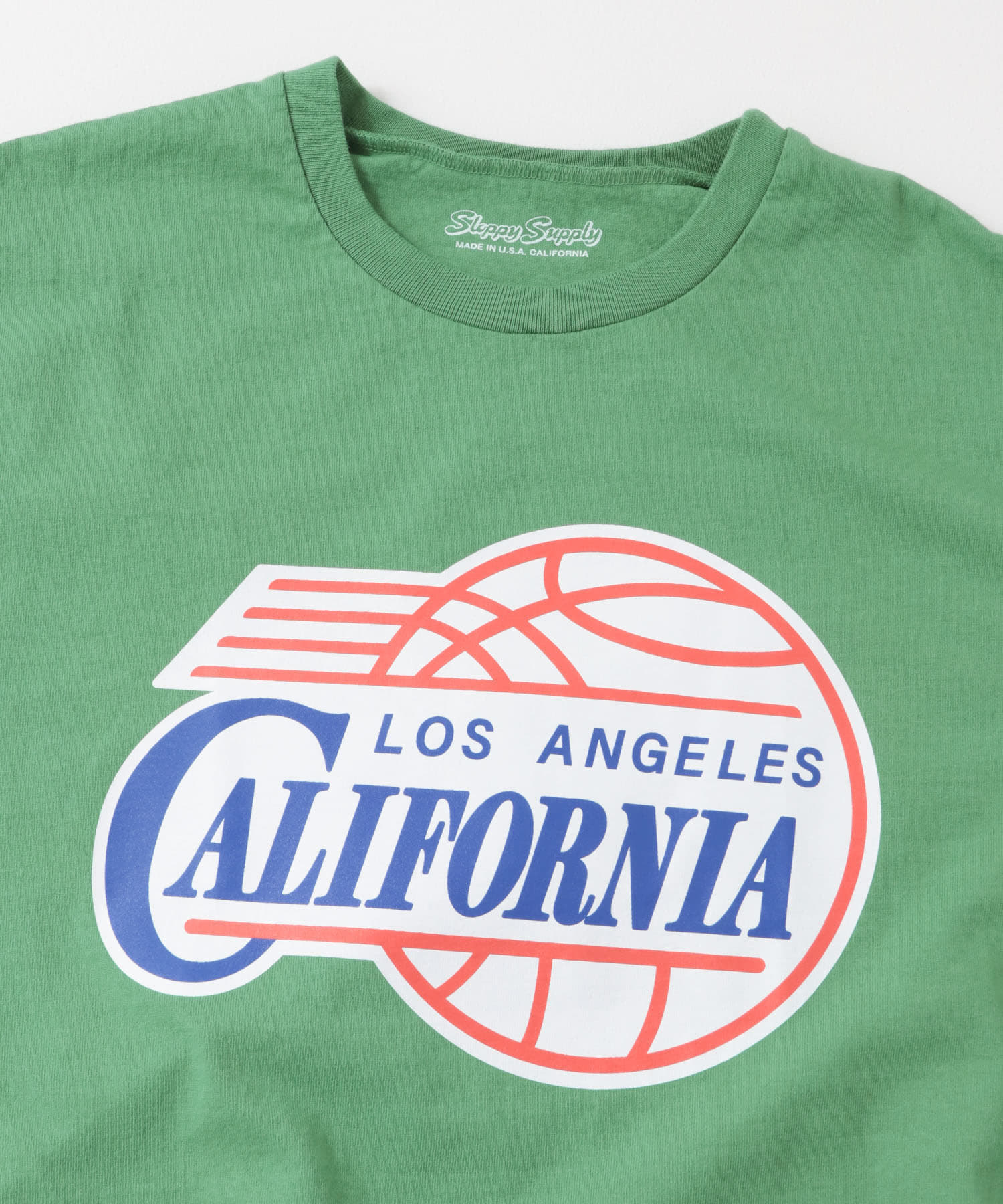 『別注』SLOPPY SUPPLY×DOORS　CALIFORNIA T-SHIRTS GREEN M