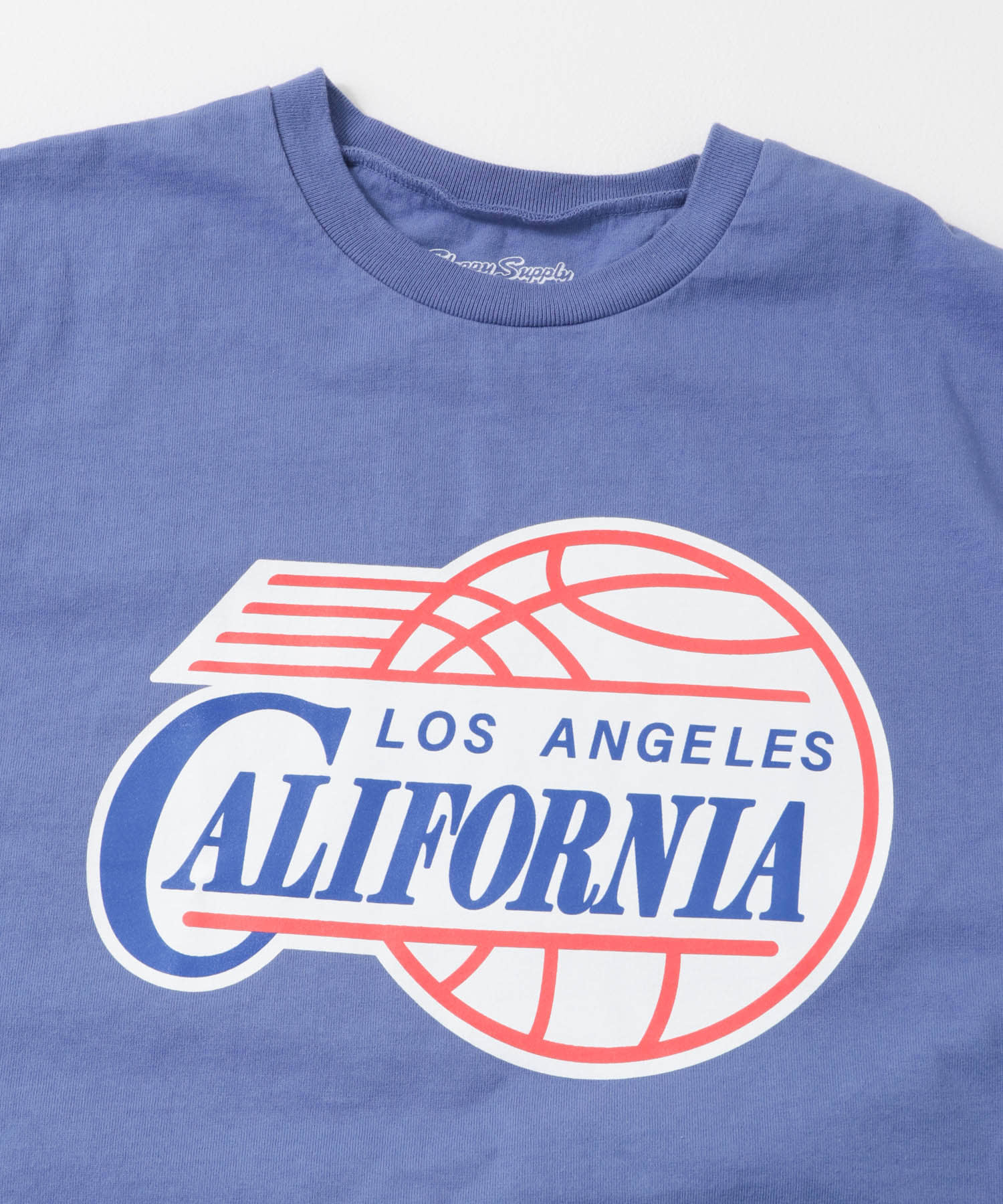 『別注』SLOPPY SUPPLY×DOORS　CALIFORNIA T-SHIRTS BLUE M