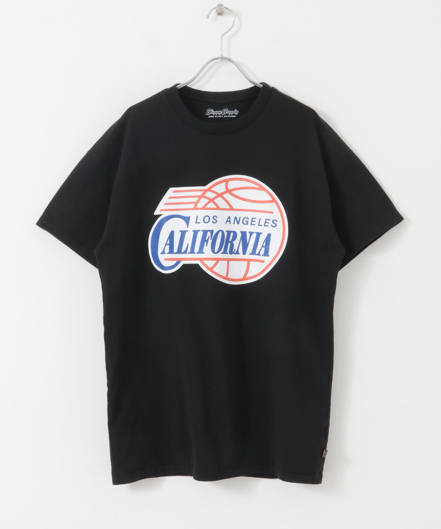 『別注』SLOPPY SUPPLY×DOORS　CALIFORNIA T-SHIRTS BLACK M