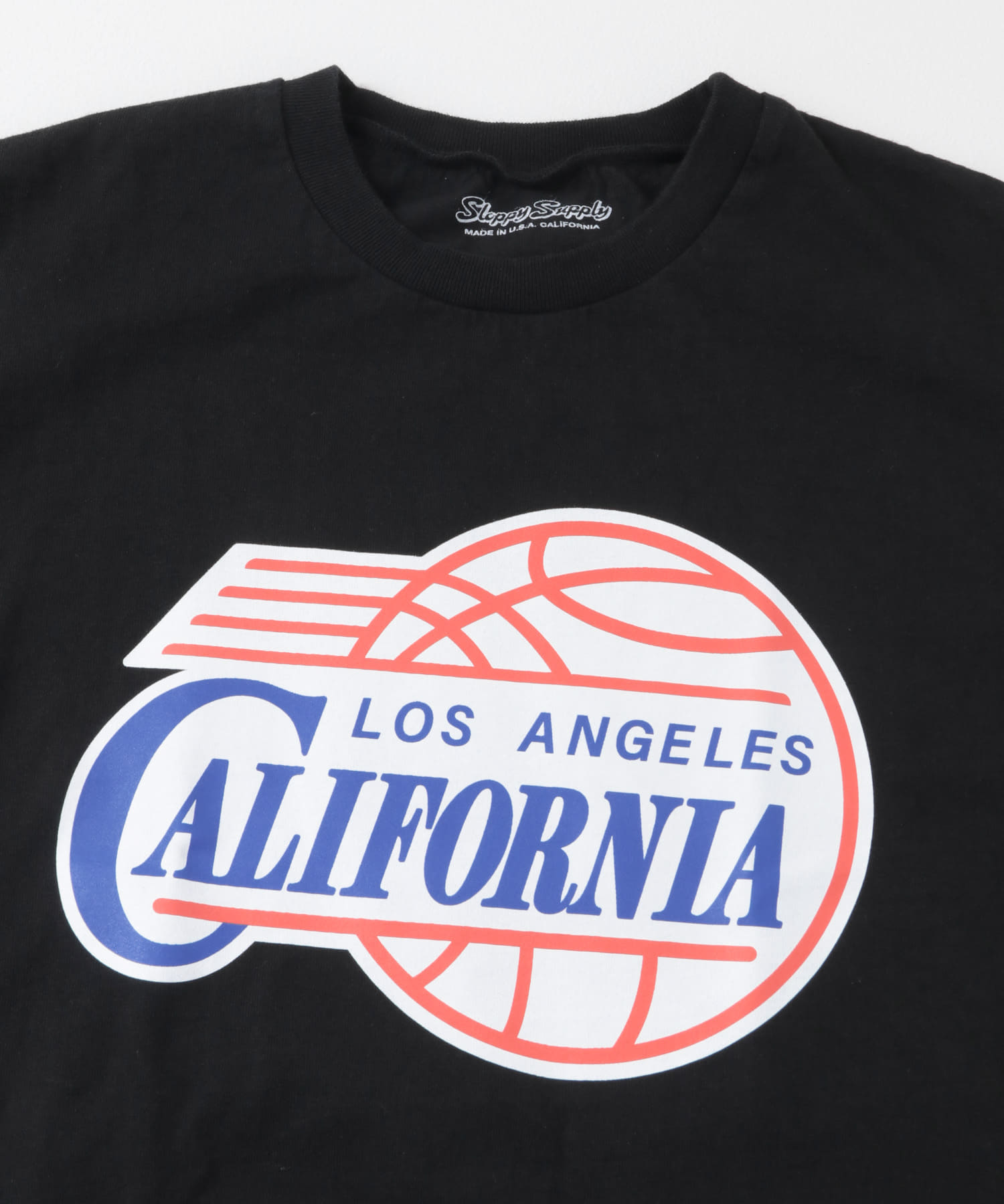 『別注』SLOPPY SUPPLY×DOORS　CALIFORNIA T-SHIRTS BLACK M