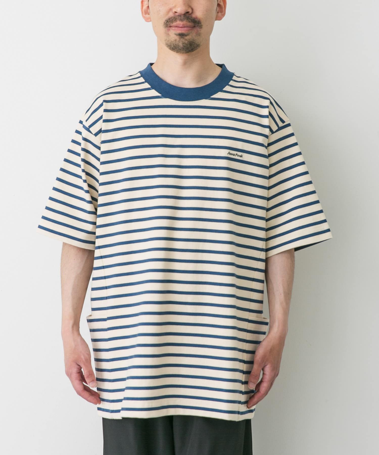 Snow Peak Apparel　Heavy Cotton Border T-Shirts