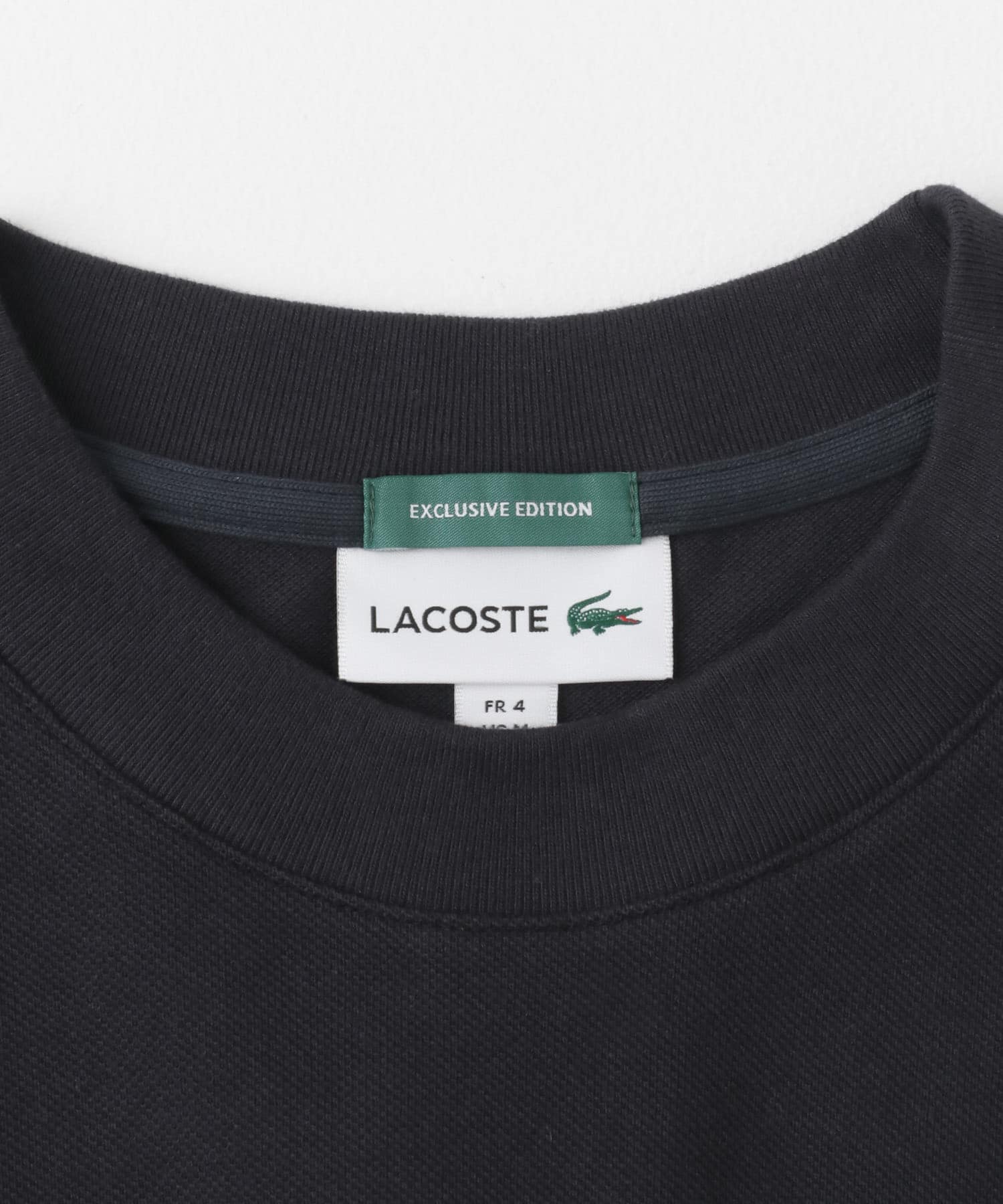 『別注』LACOSTE×DOORS　moss stitch ShortSleeve T-shirts ABIME 3