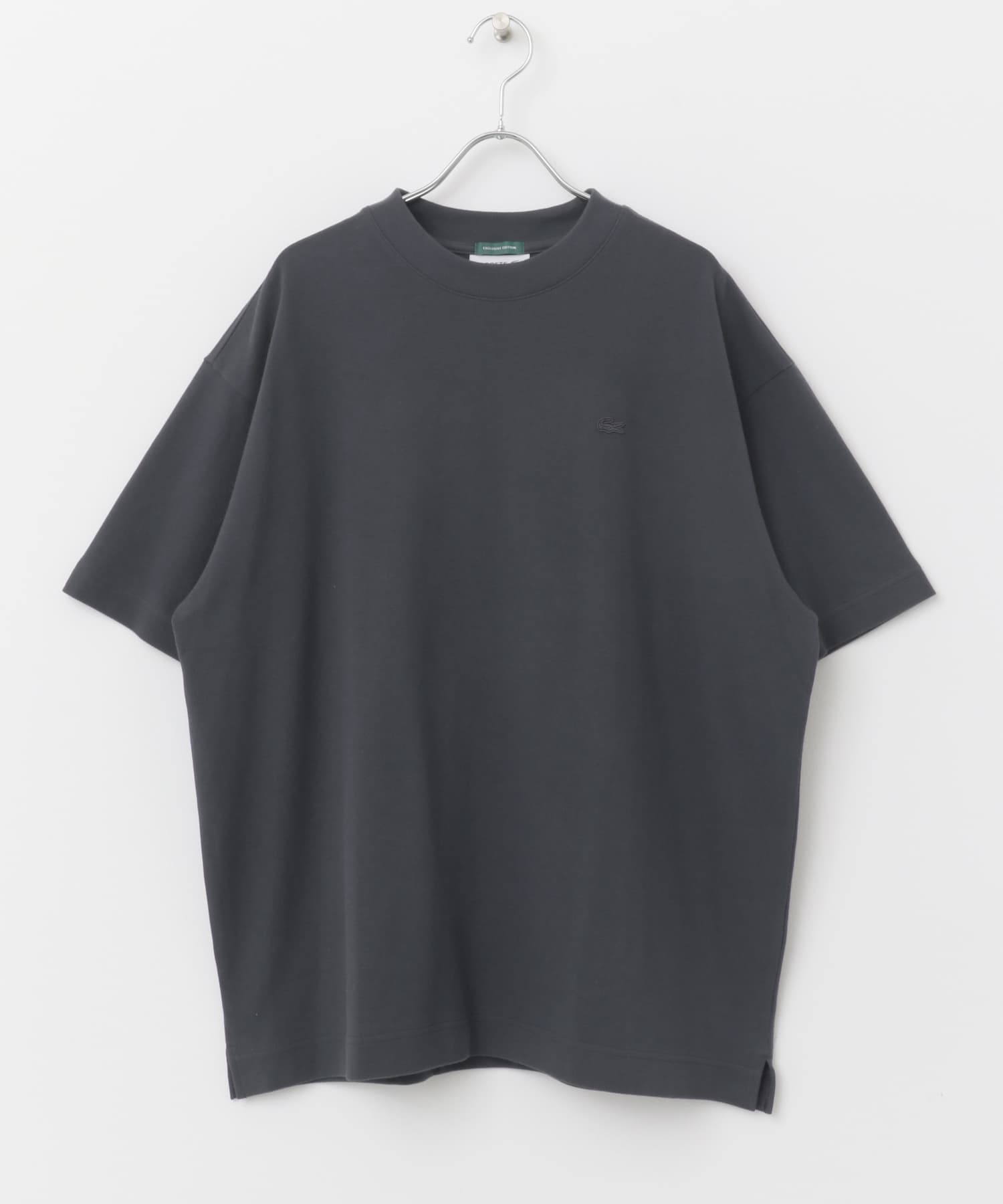 『別注』LACOSTE×DOORS　moss stitch ShortSleeve T-shirts GR SOMBRE 3
