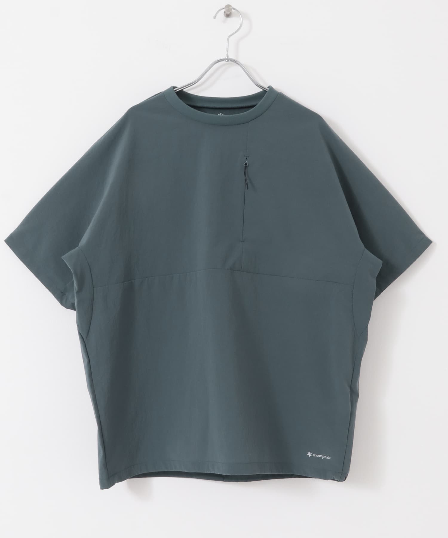 Snow Peak Apparel　Breathable Quick Dry T-shirts BLUE M