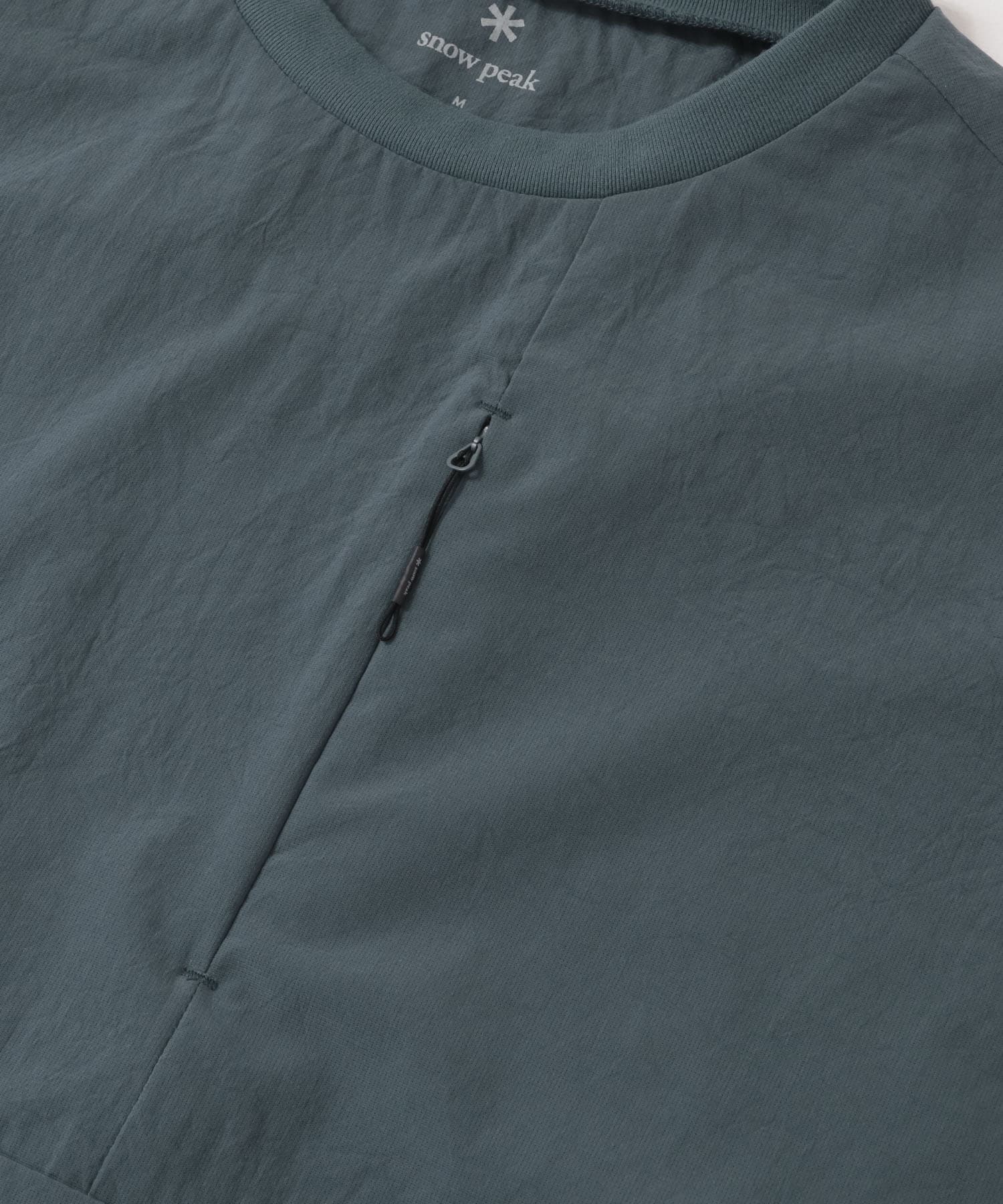 Snow Peak Apparel　Breathable Quick Dry T-shirts BLUE M