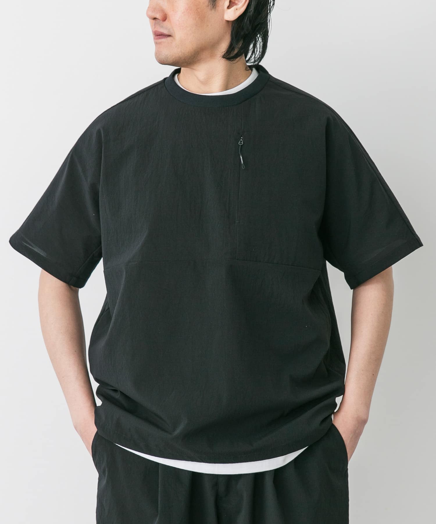 Snow Peak Apparel Breathable Quick Dry T-shirts(M BLUE): トップス